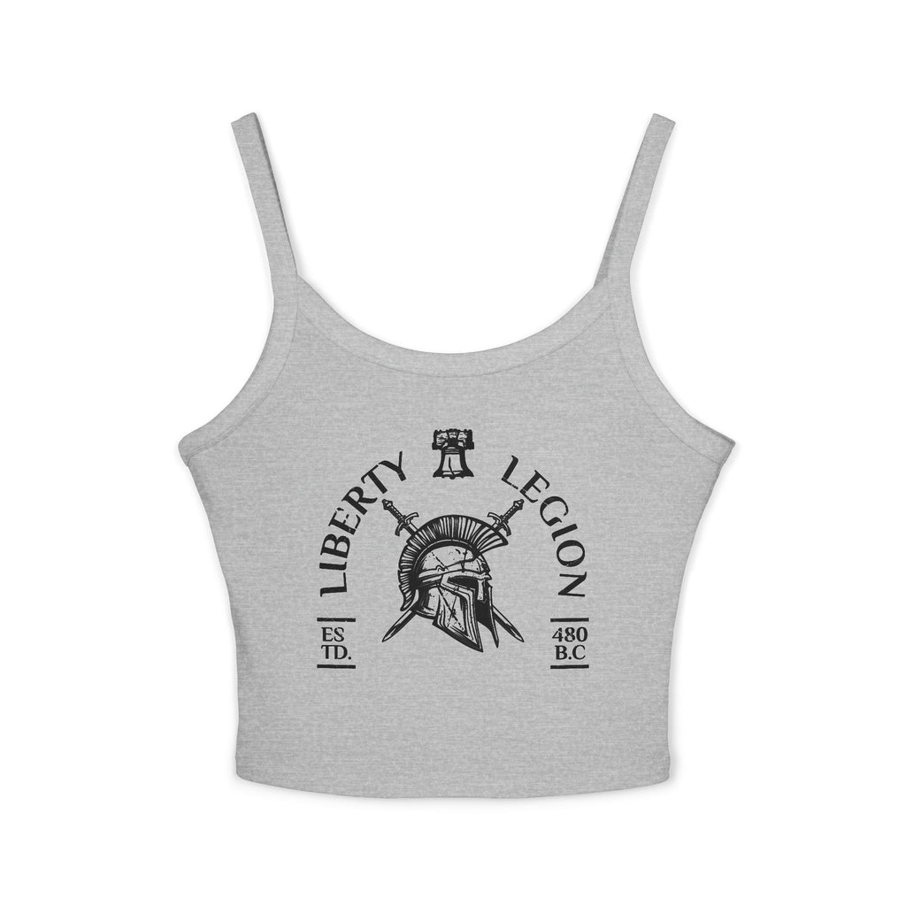 Legion - Women's Spaghetti Strap Crop Tank