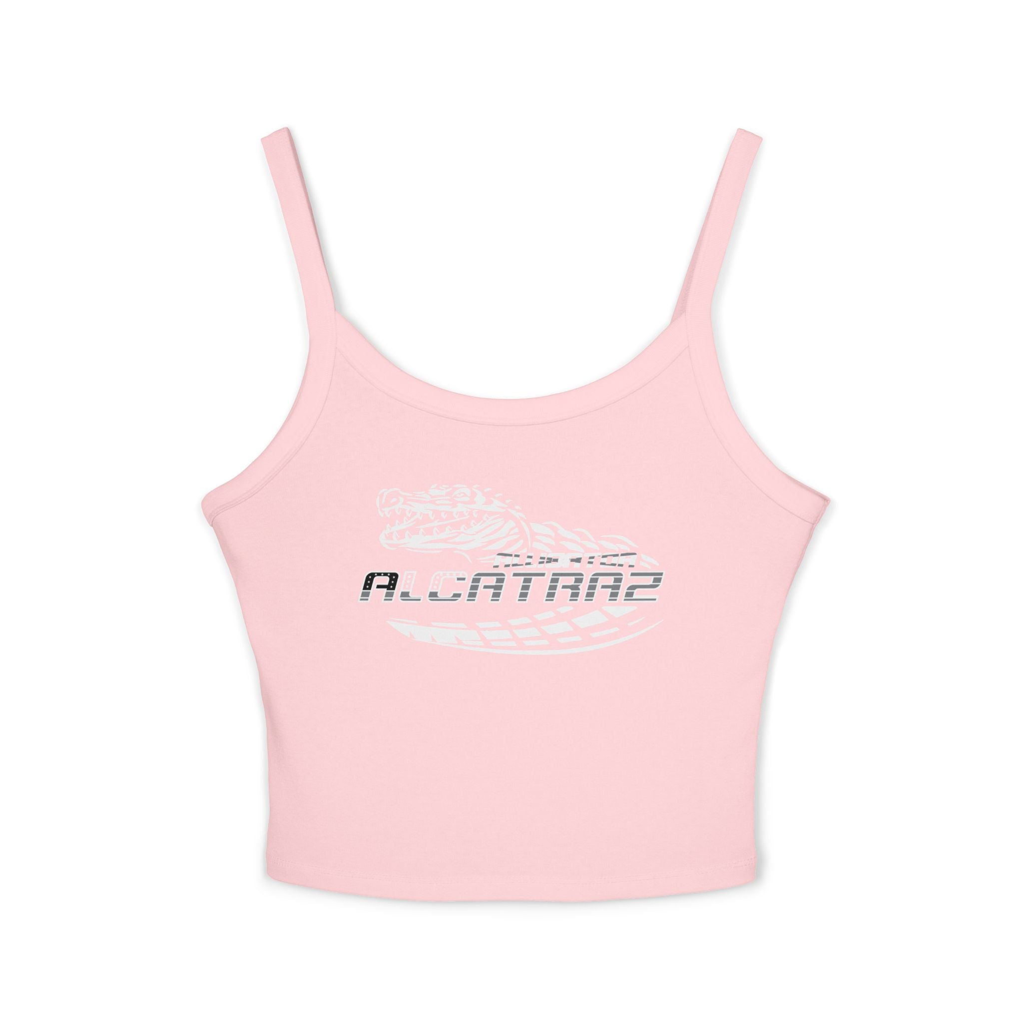 Alligator Alcatraz - Women's Spaghetti Strap Crop Tank