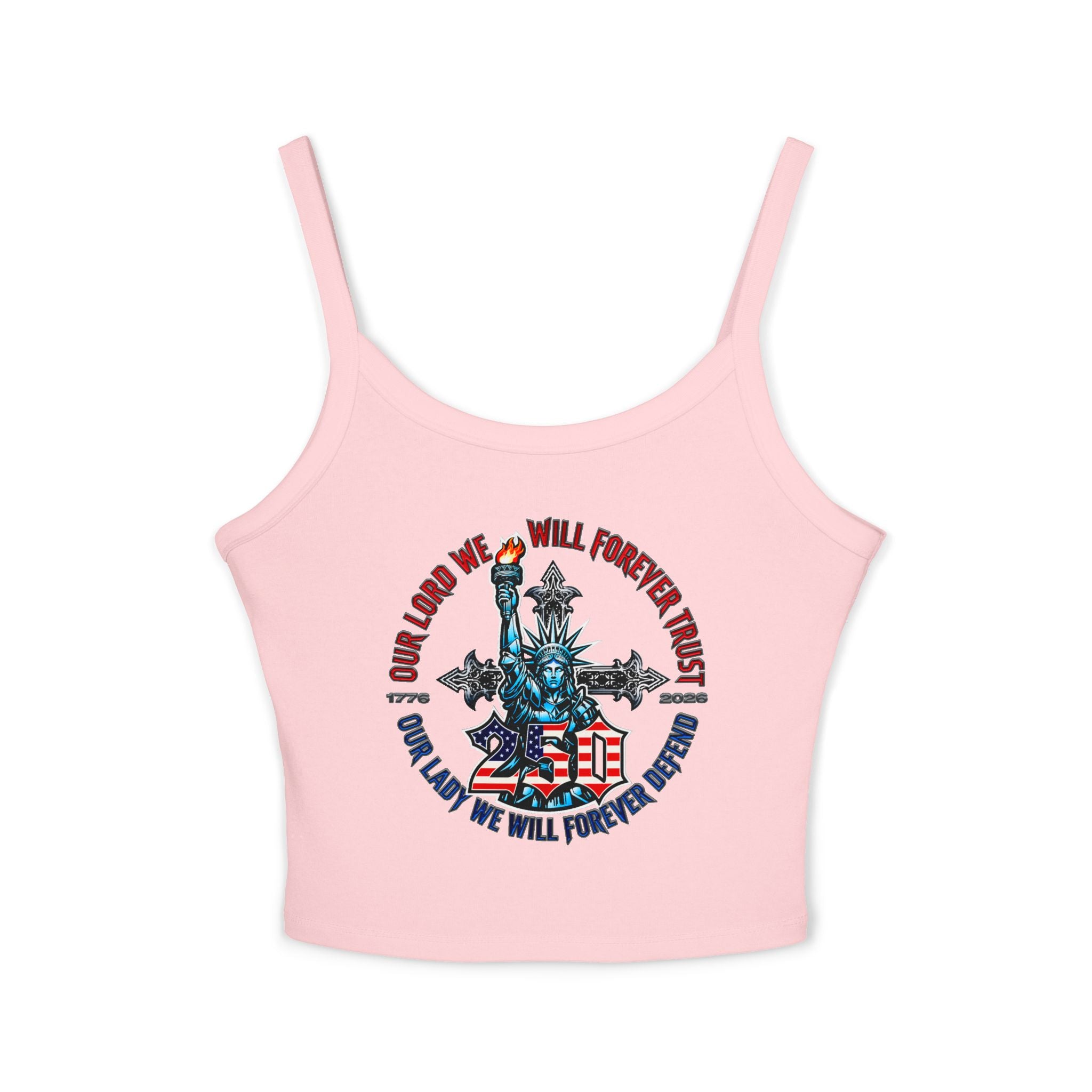 250 Liberty Cross - Women's Spaghetti Strap Tank