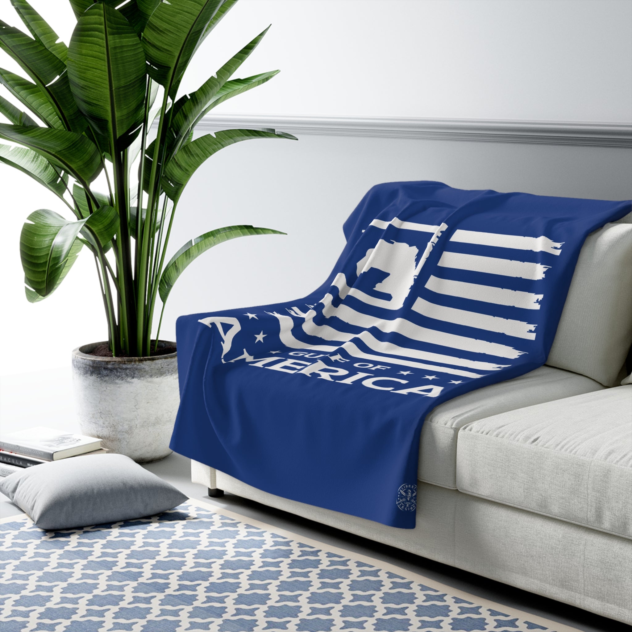 Gulf of America - Sherpa Fleece Blanket