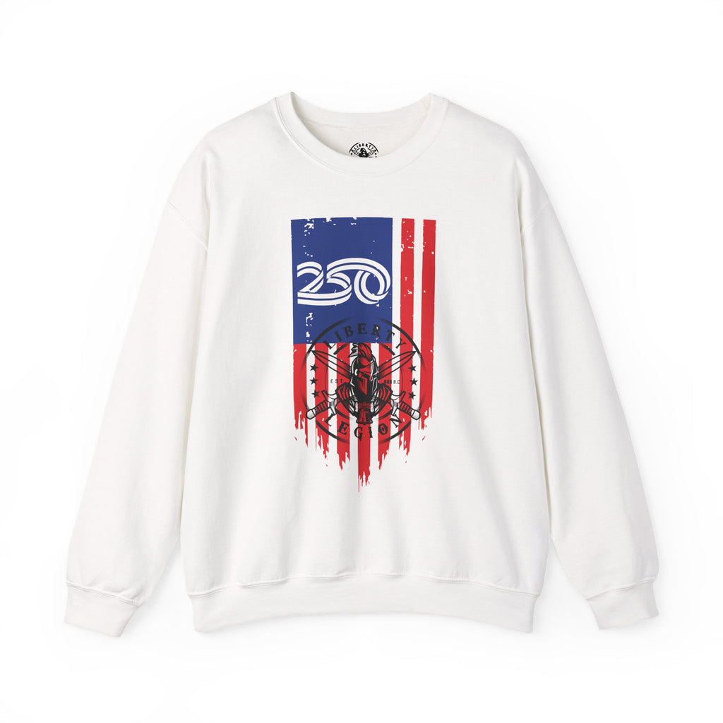 250 Vertical Flag - Crewneck Sweatshirt