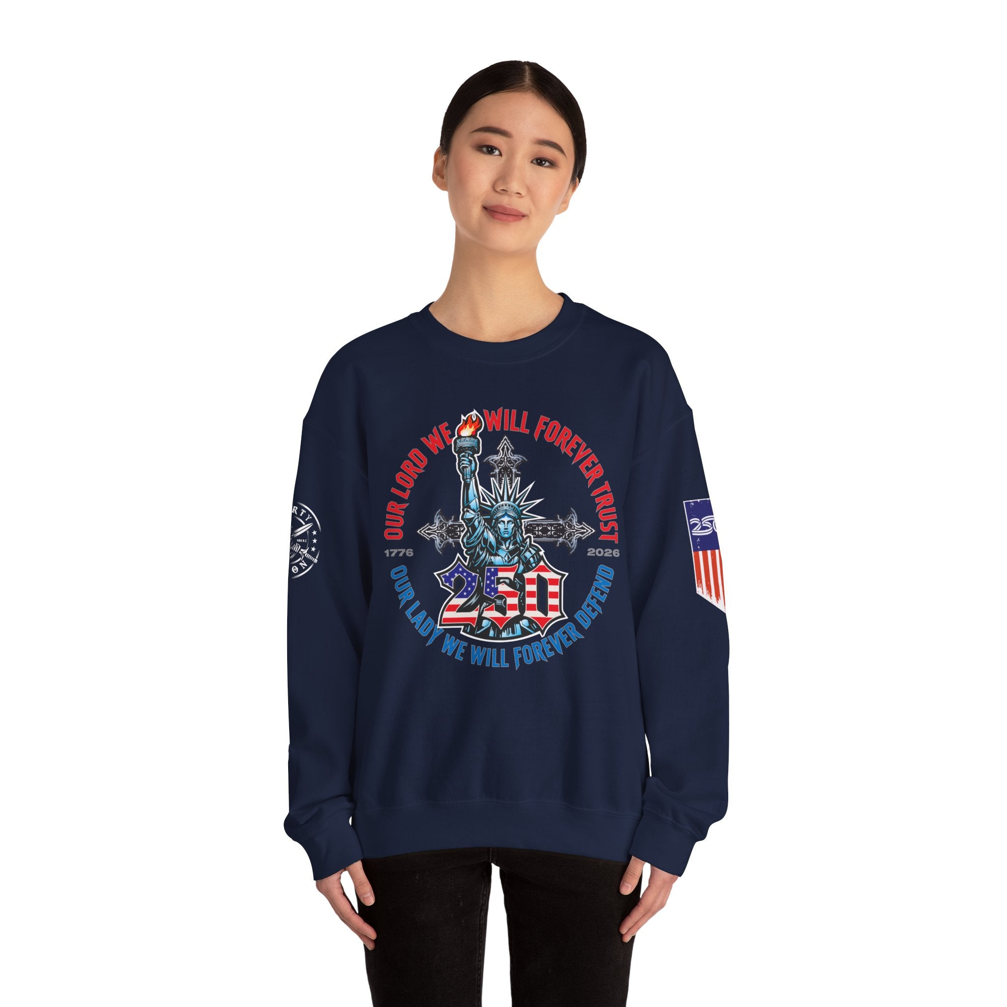 250 Liberty Cross - Crewneck Sweatshirt