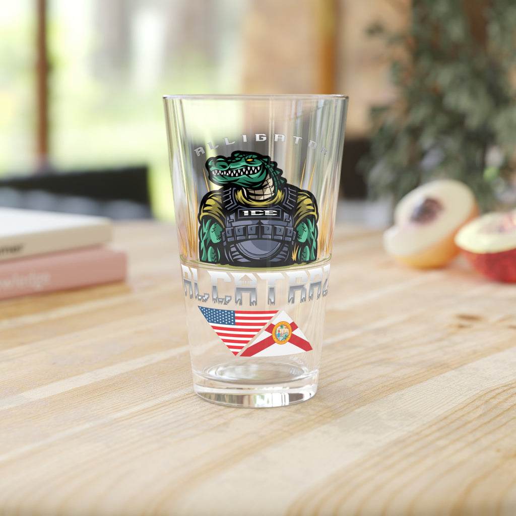 Alligator Alcatraz - Pint Glass