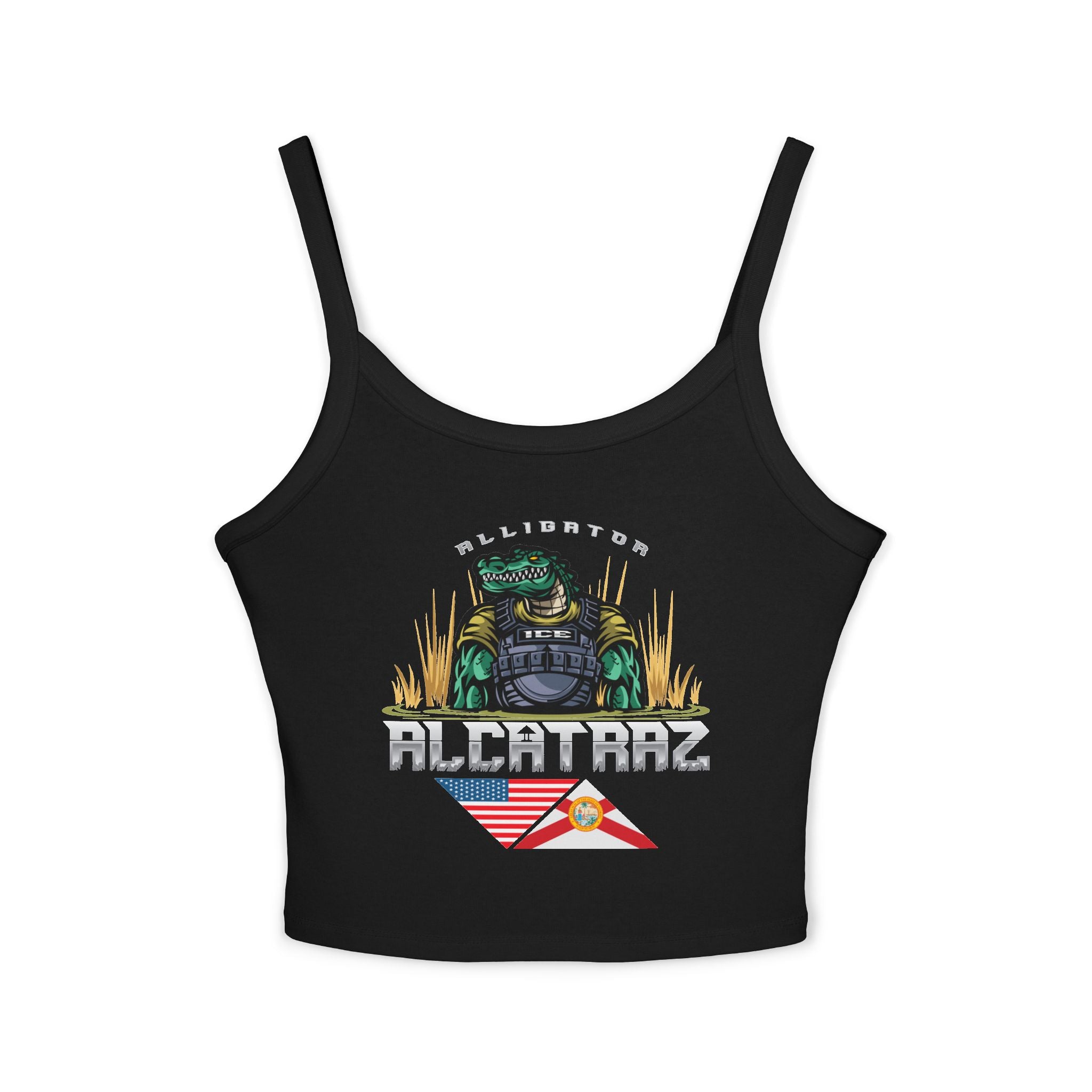 Alligator Alcatraz - Women's Spaghetti Strap Tank