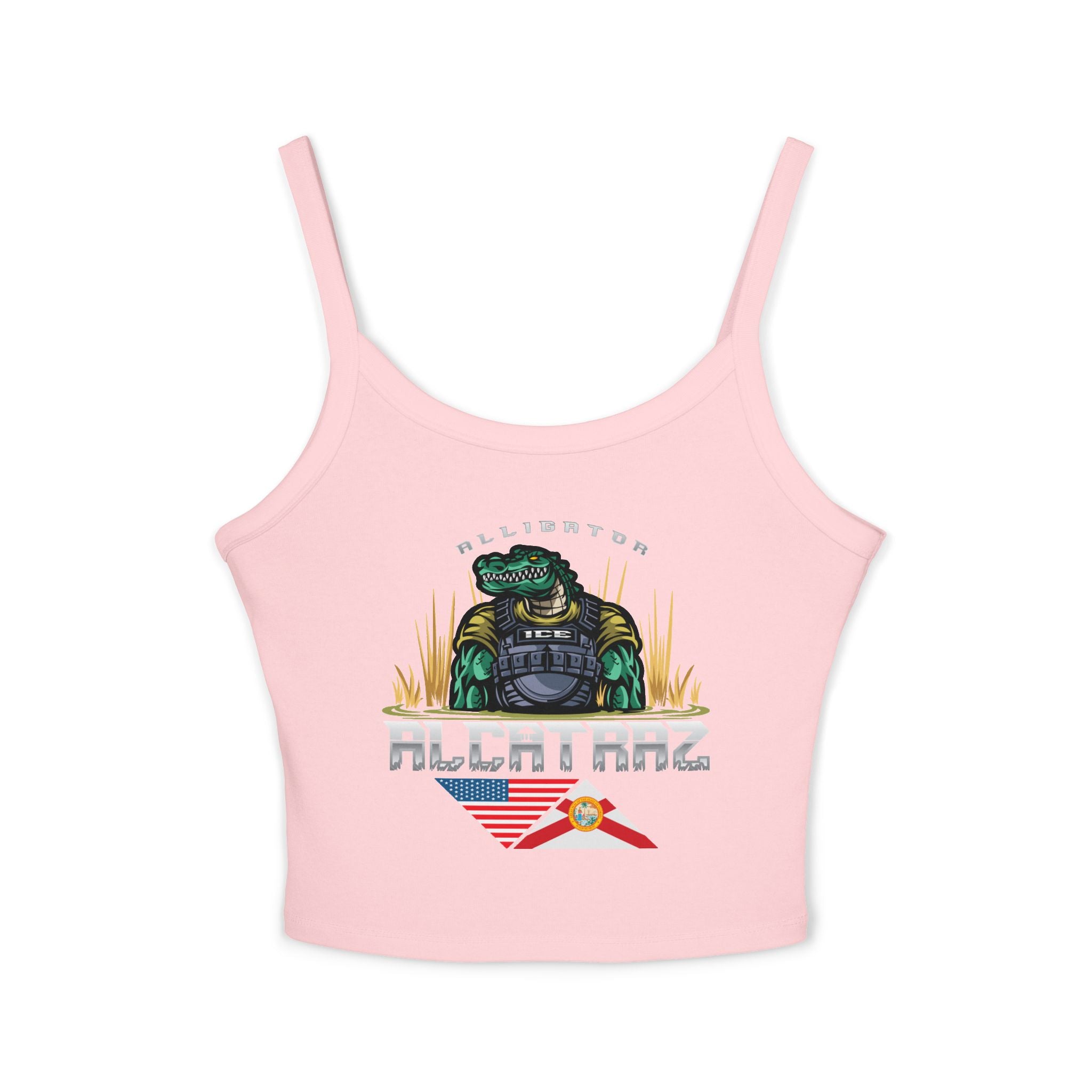 Alligator Alcatraz - Women's Spaghetti Strap Tank