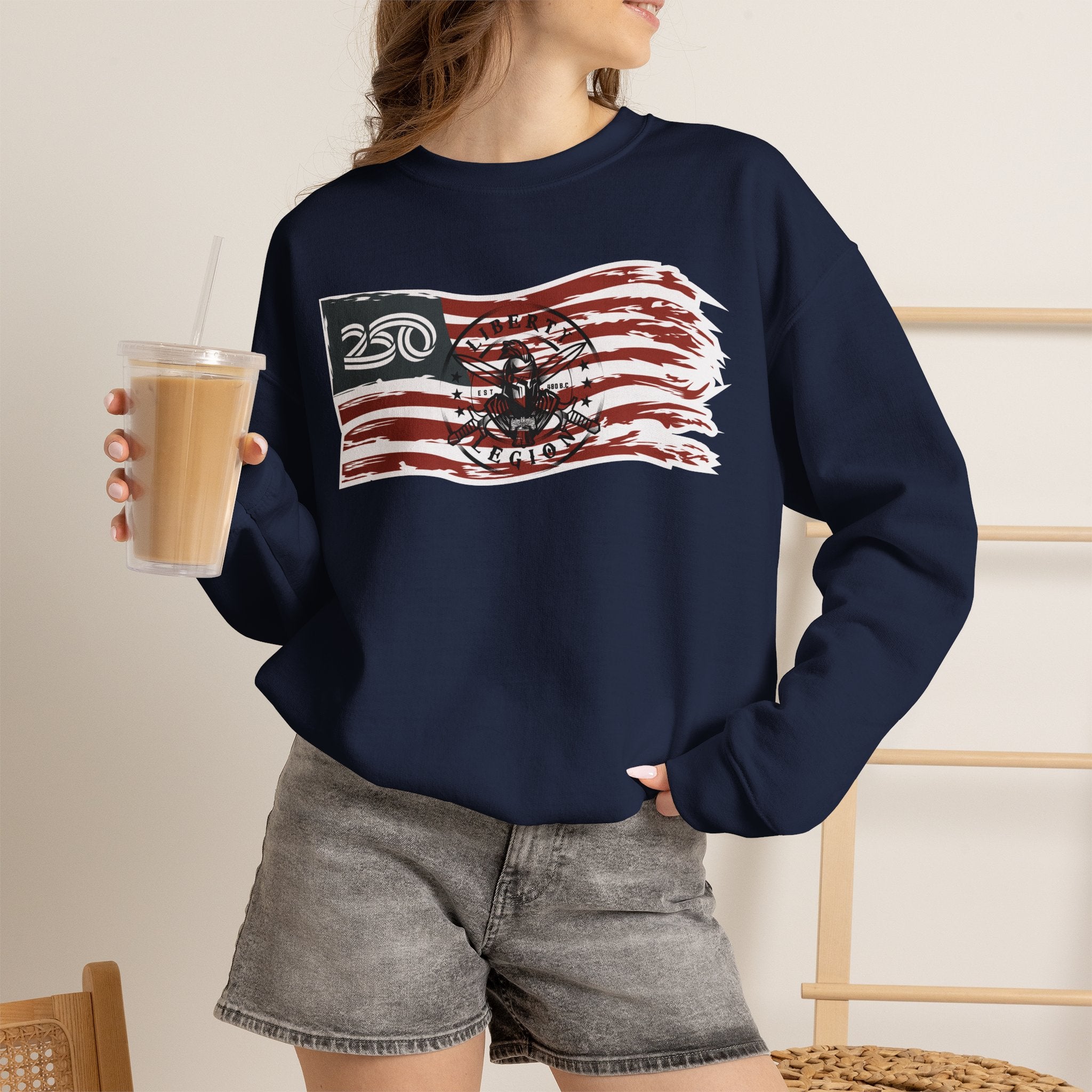 250 Flag - Crewneck Sweatshirt