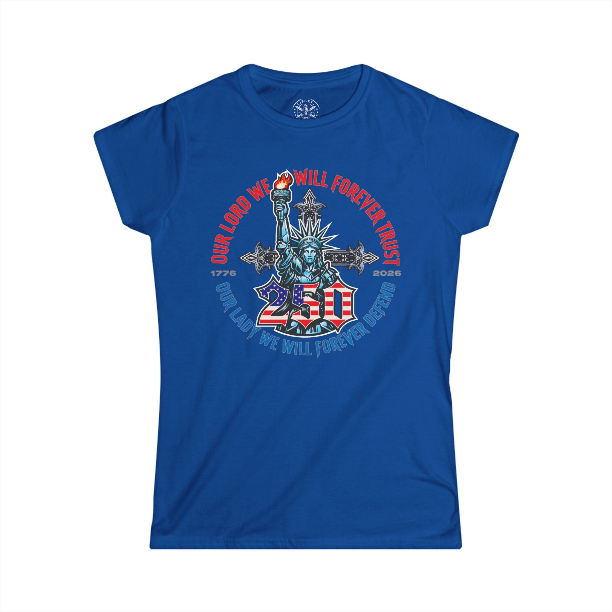 250 Liberty Cross - Women's Soft Tee