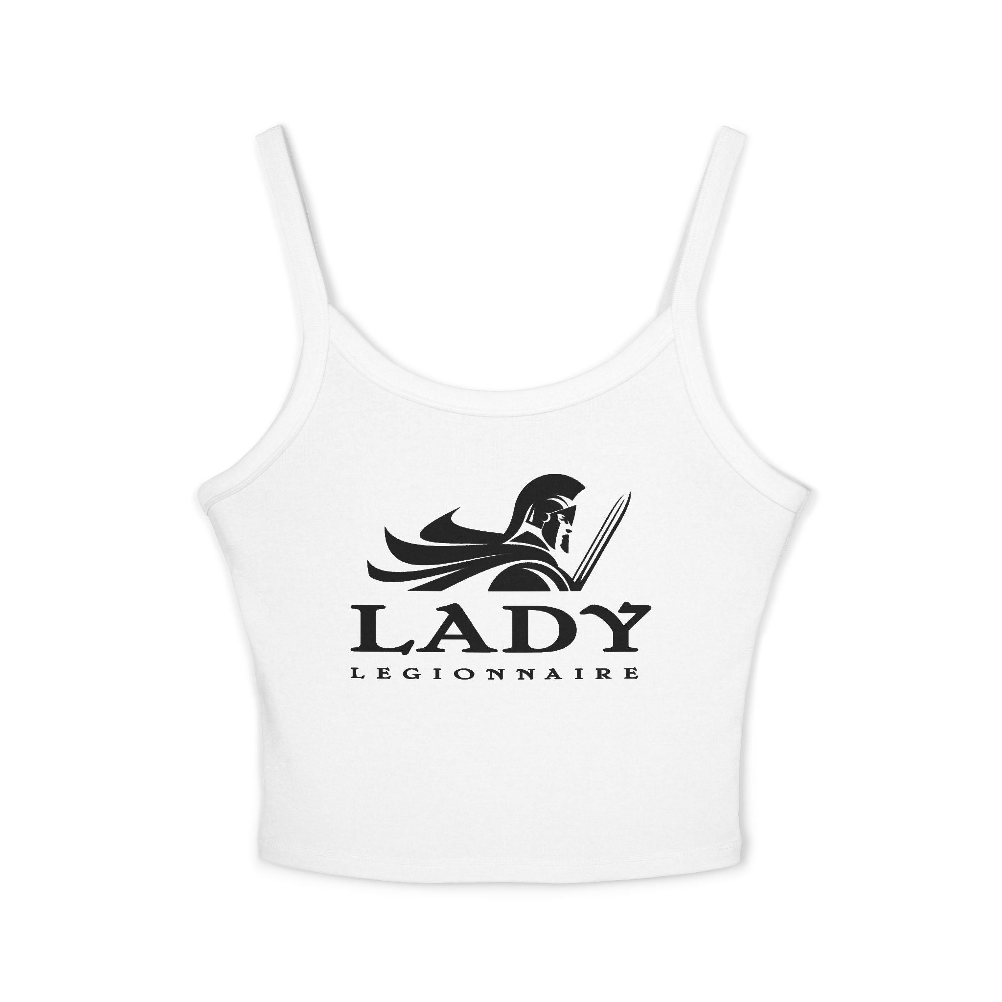 Lady Legionnaire - Women's Spaghetti Strap Crop Tank