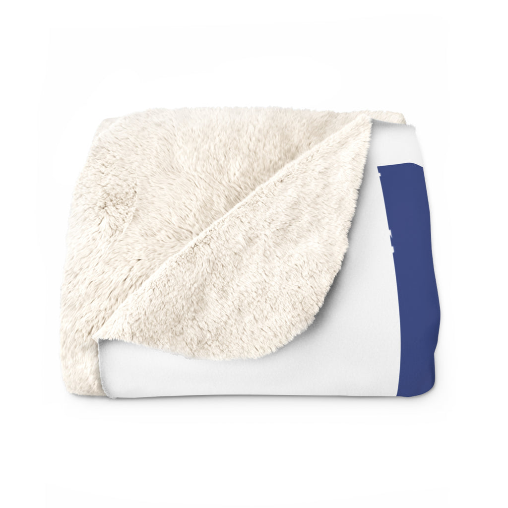 250 Vertical Flag - Sherpa Fleece Blanket