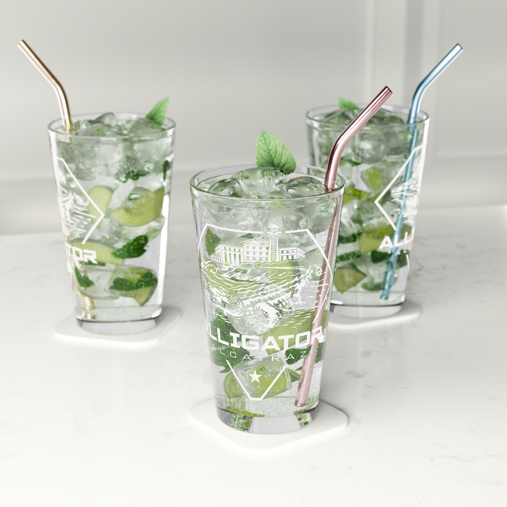 Alligator Alcatraz - Pint Glass