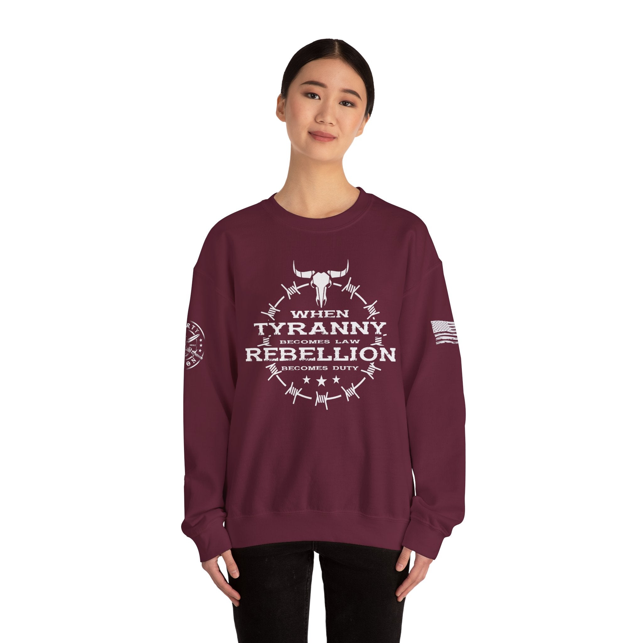 Rebellion Becomes Duty - Crewneck Sweatshirt