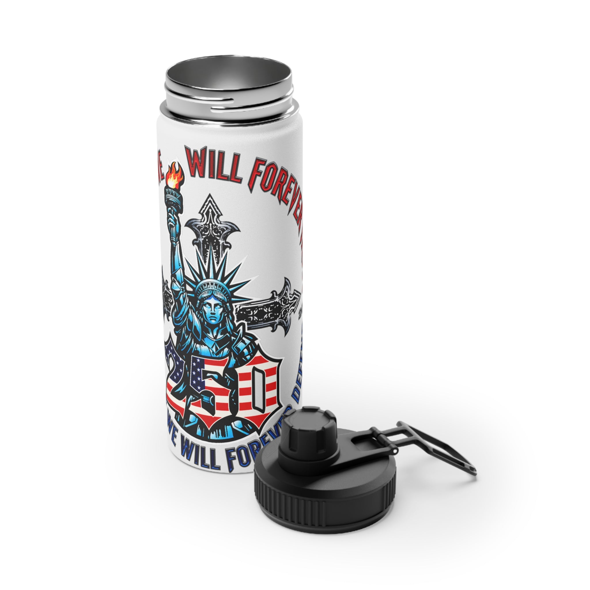 250 Liberty Cross - Stainless Steel Bottle
