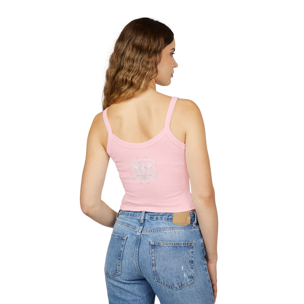 Lady Legionnaire - Women's Spaghetti Strap Crop Tank