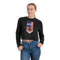 250 Inverted Flag - Women's Crop Sweatshirt