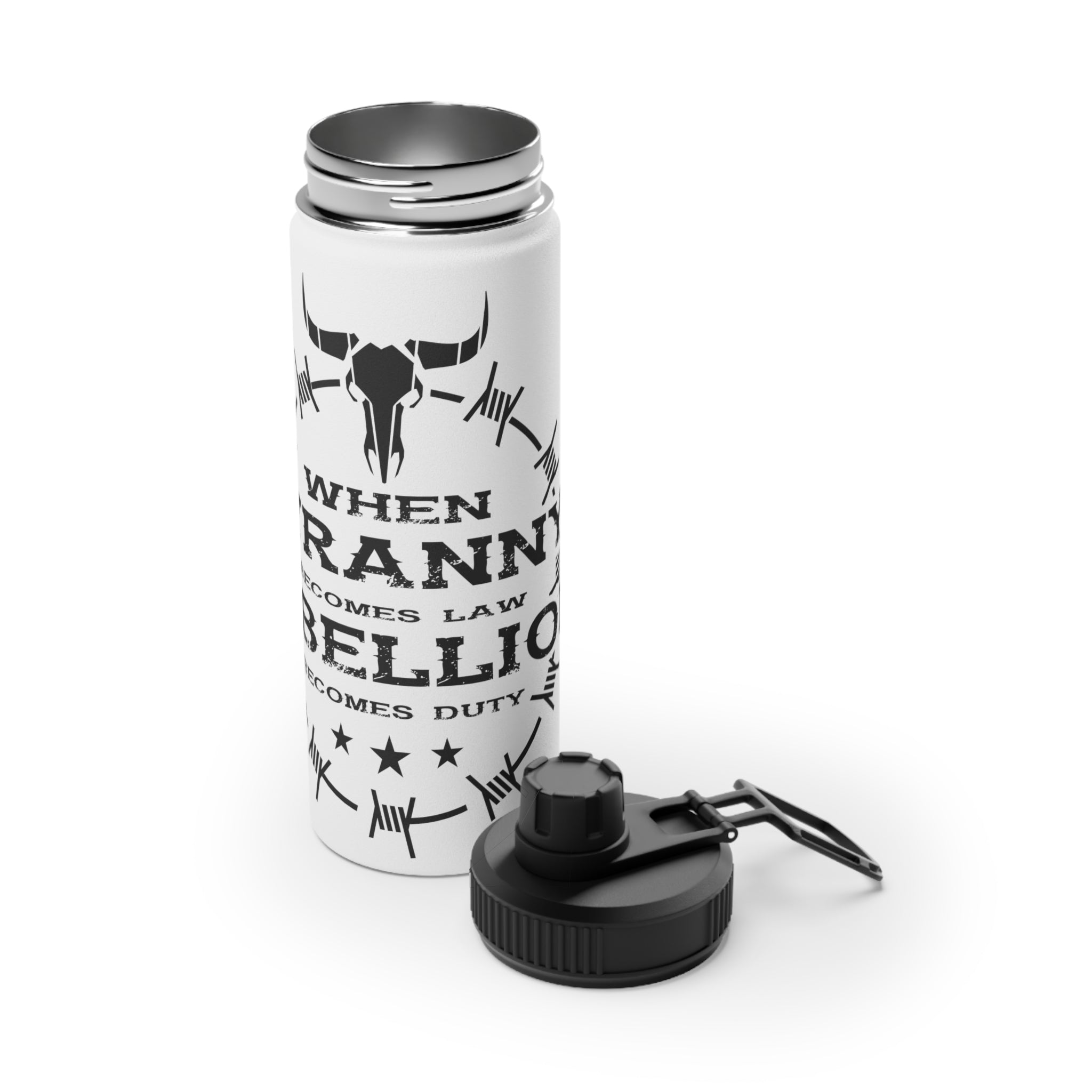 Rebellion Becomes Duty - Stainless Steel Bottle