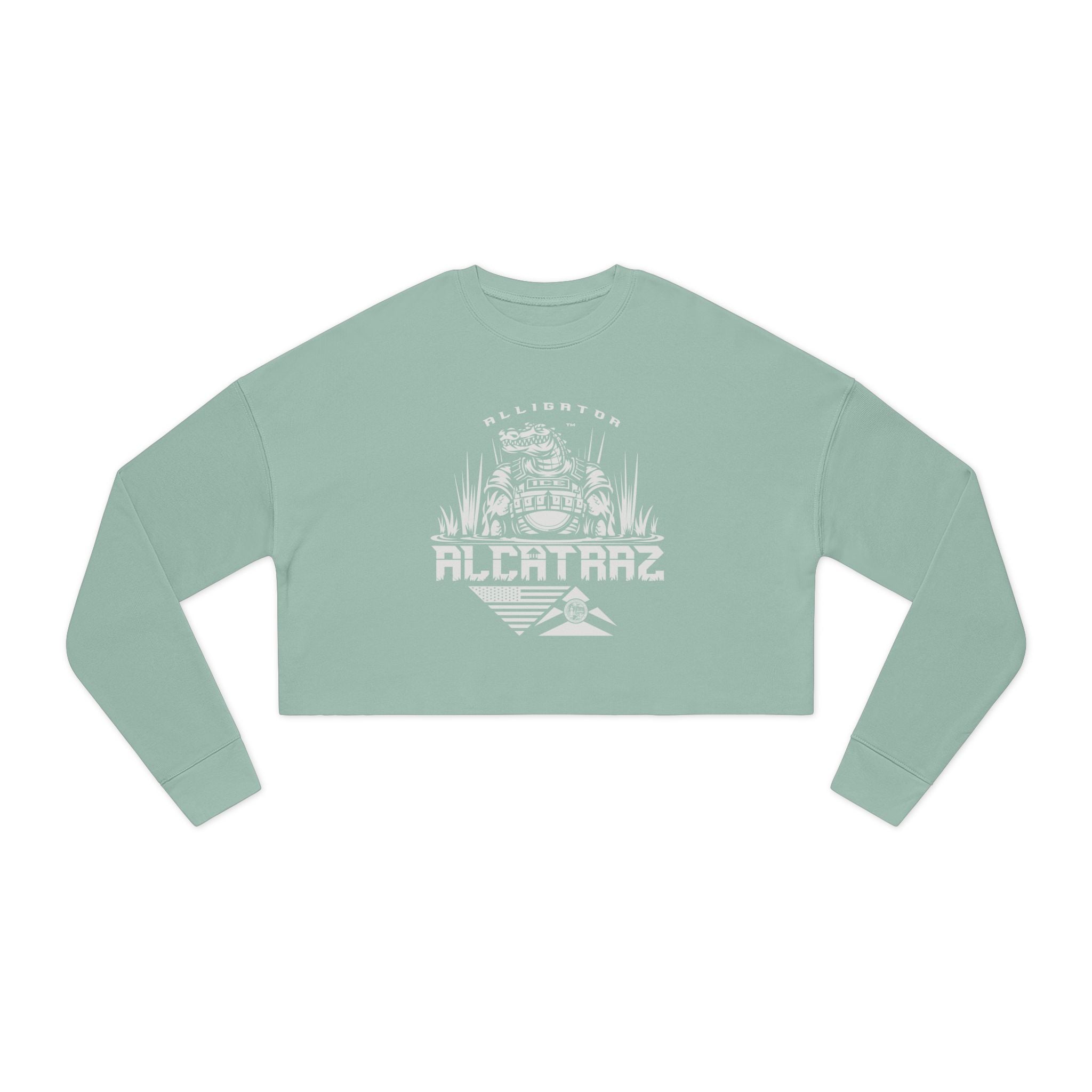 Alligator Alcatraz - Women's Crop Sweatshirt