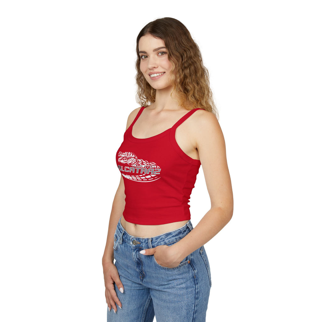Alligator Alcatraz - Women's Spaghetti Strap Crop Tank