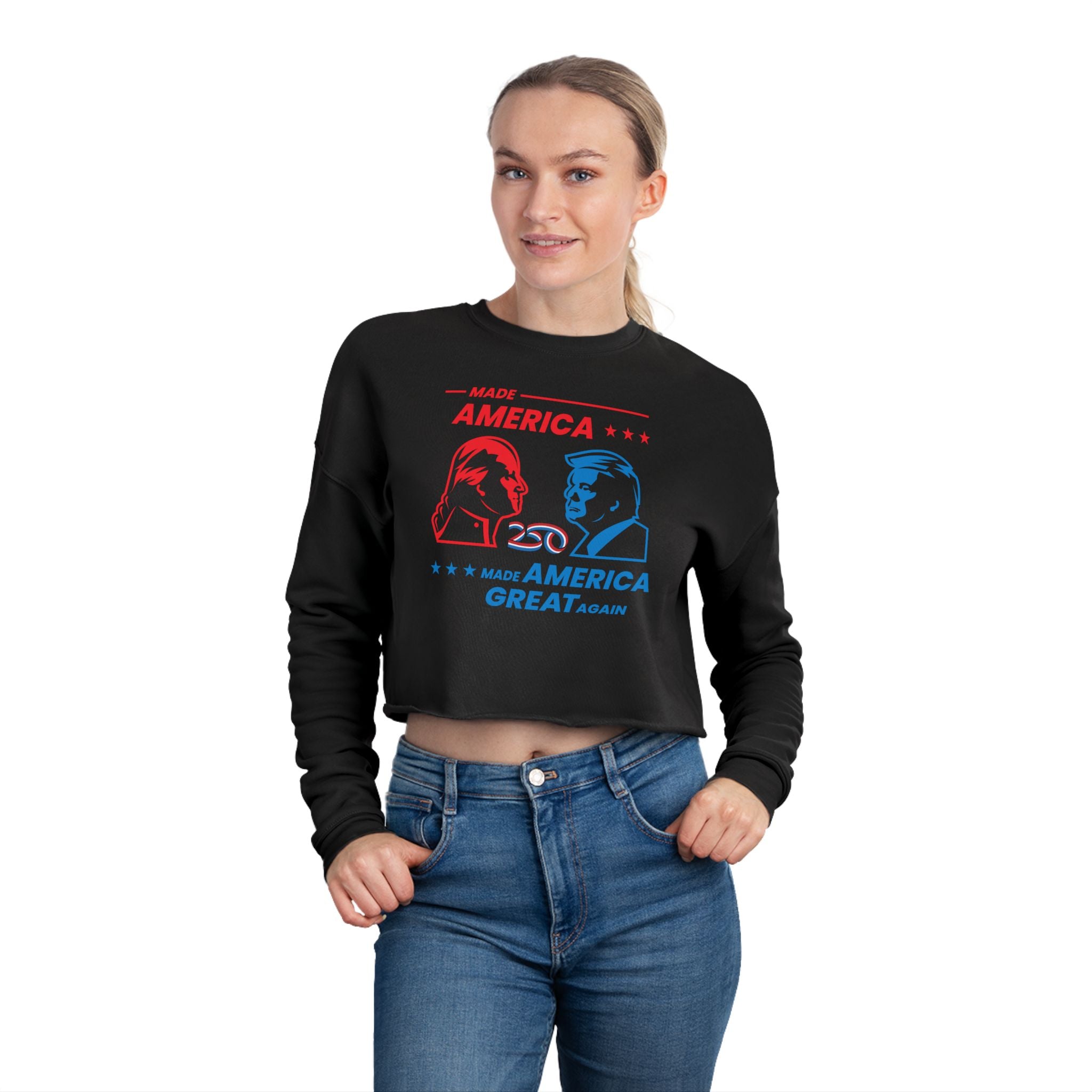 250 Presidential - Women's Crop Sweatshirt