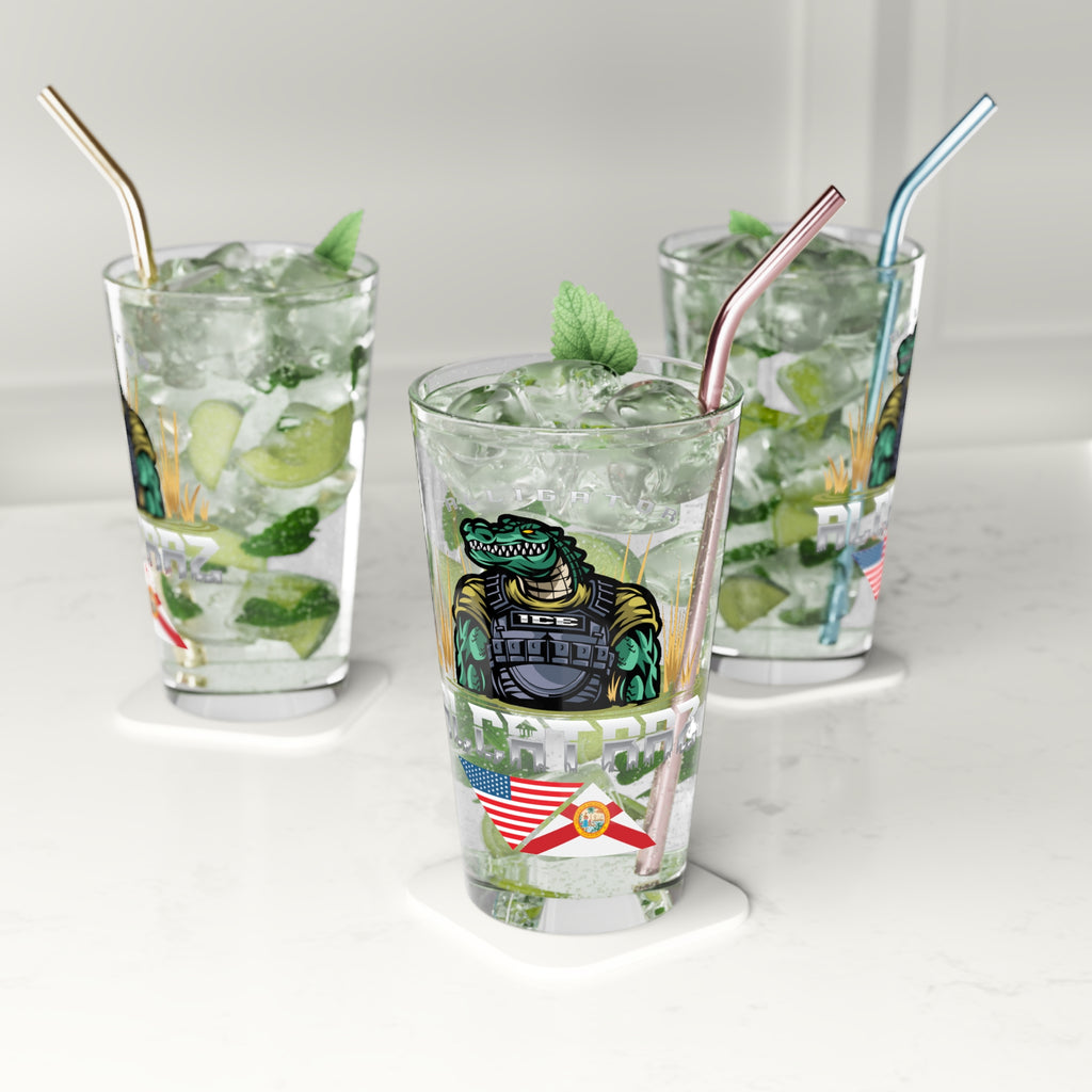 Alligator Alcatraz - Pint Glass