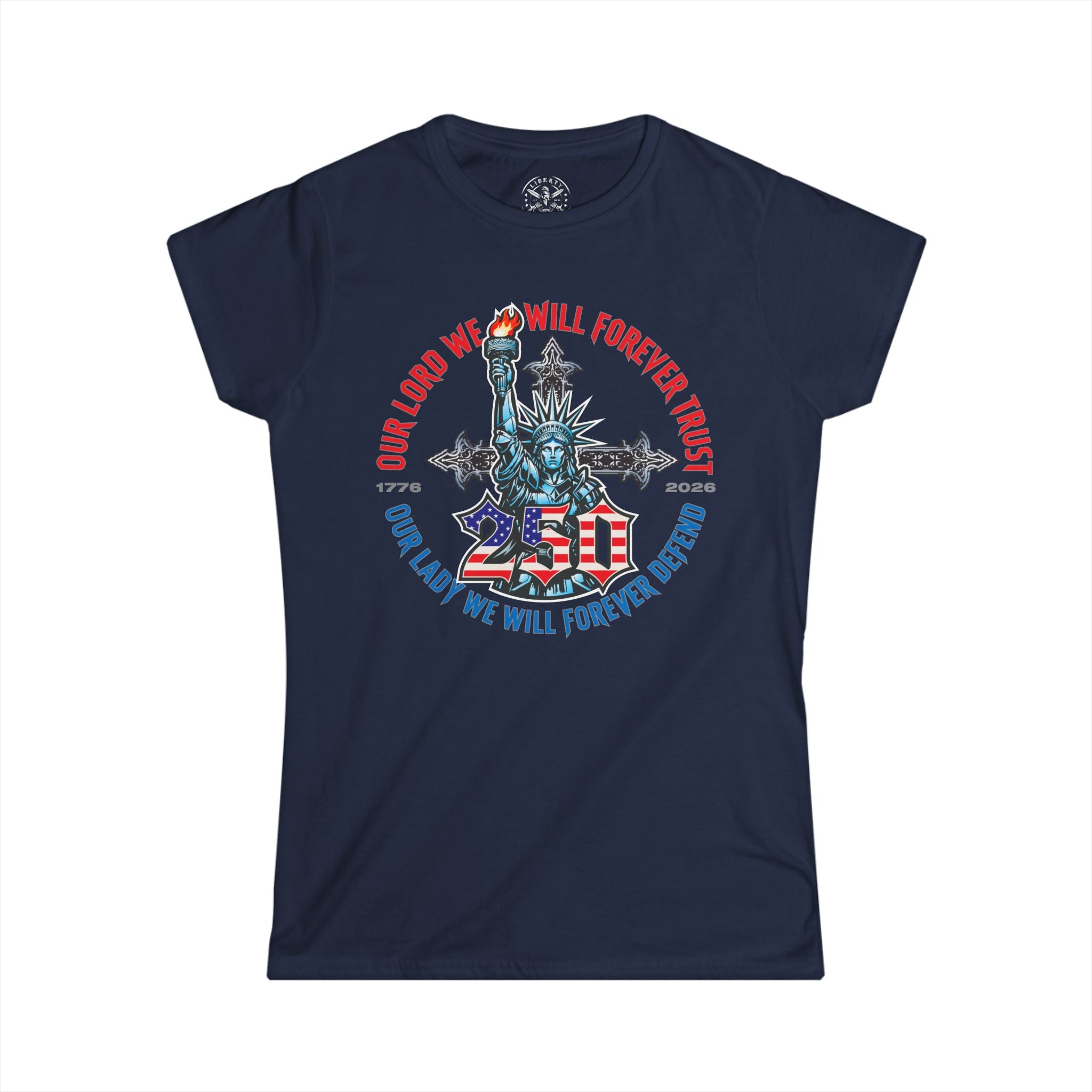 250 Liberty Cross - Women's Soft Tee