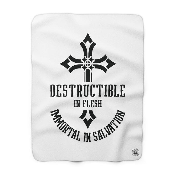 Immortal in Salvation - Sherpa Fleece Blanket