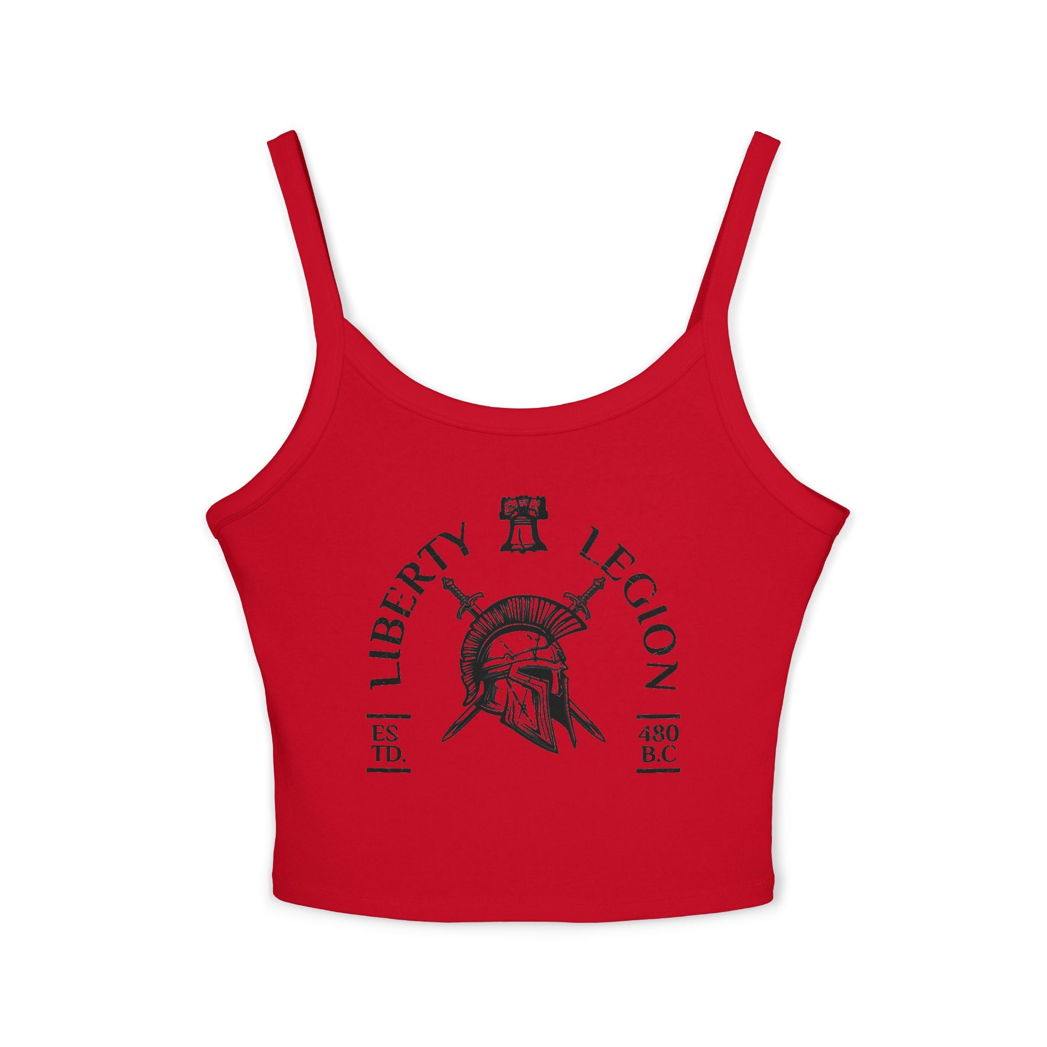 Legion - Women's Spaghetti Strap Crop Tank