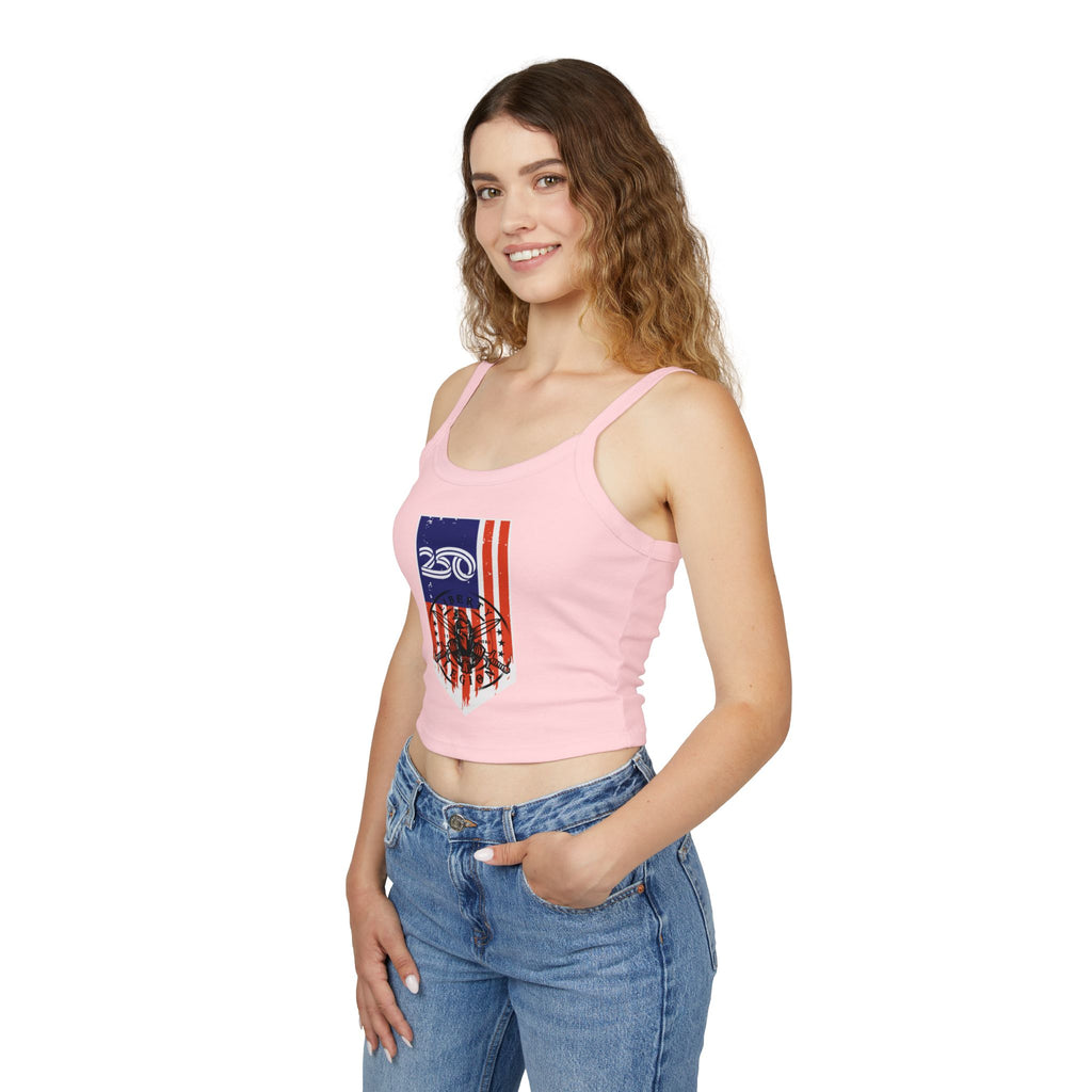 250 Inverted Flag - Women's Spaghetti Strap Tank