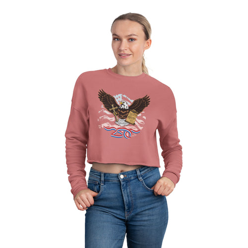 250 Eagle - Women's Crop Sweatshirt