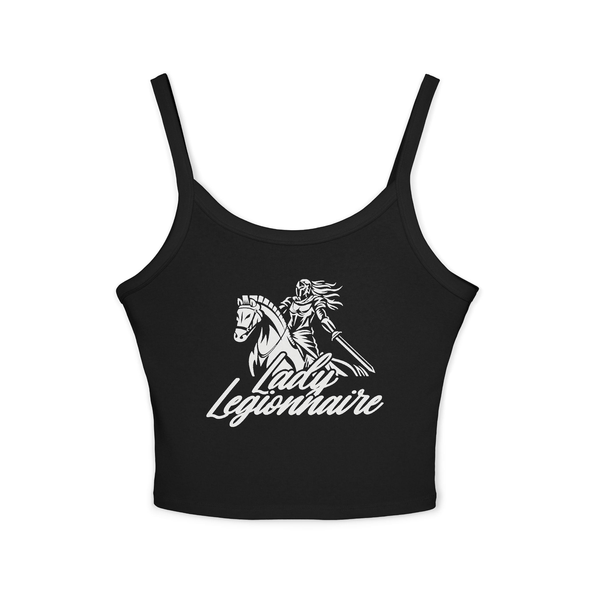 Lady Legionnaire - Women's Spaghetti Strap Crop Tank