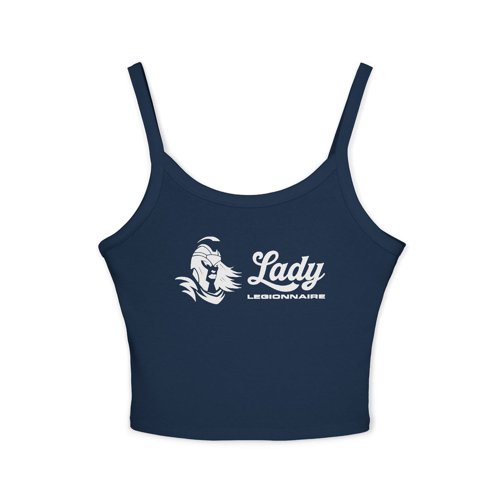 Lady Legionnaire - Women's Spaghetti Strap Crop Tank