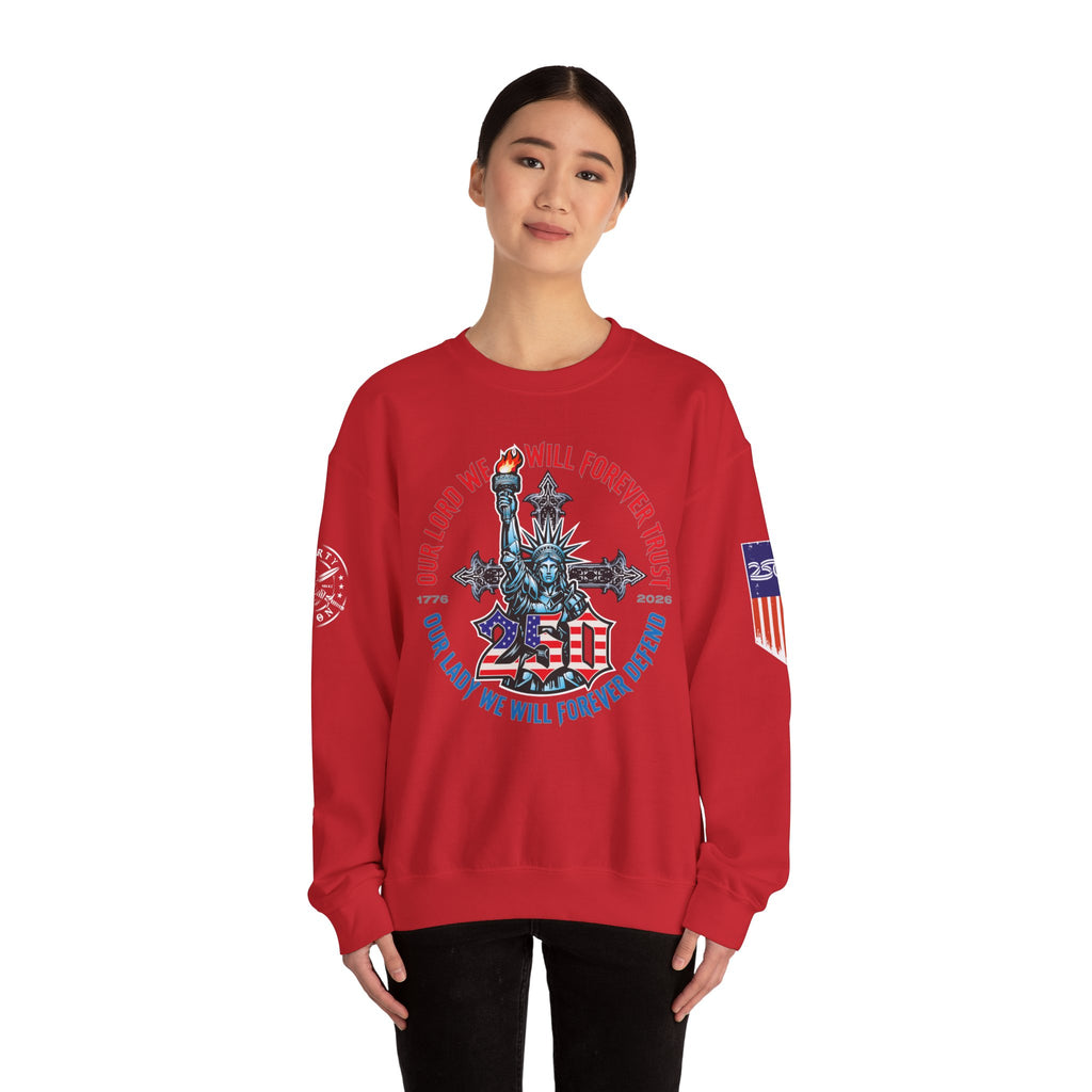 250 Liberty Cross - Crewneck Sweatshirt