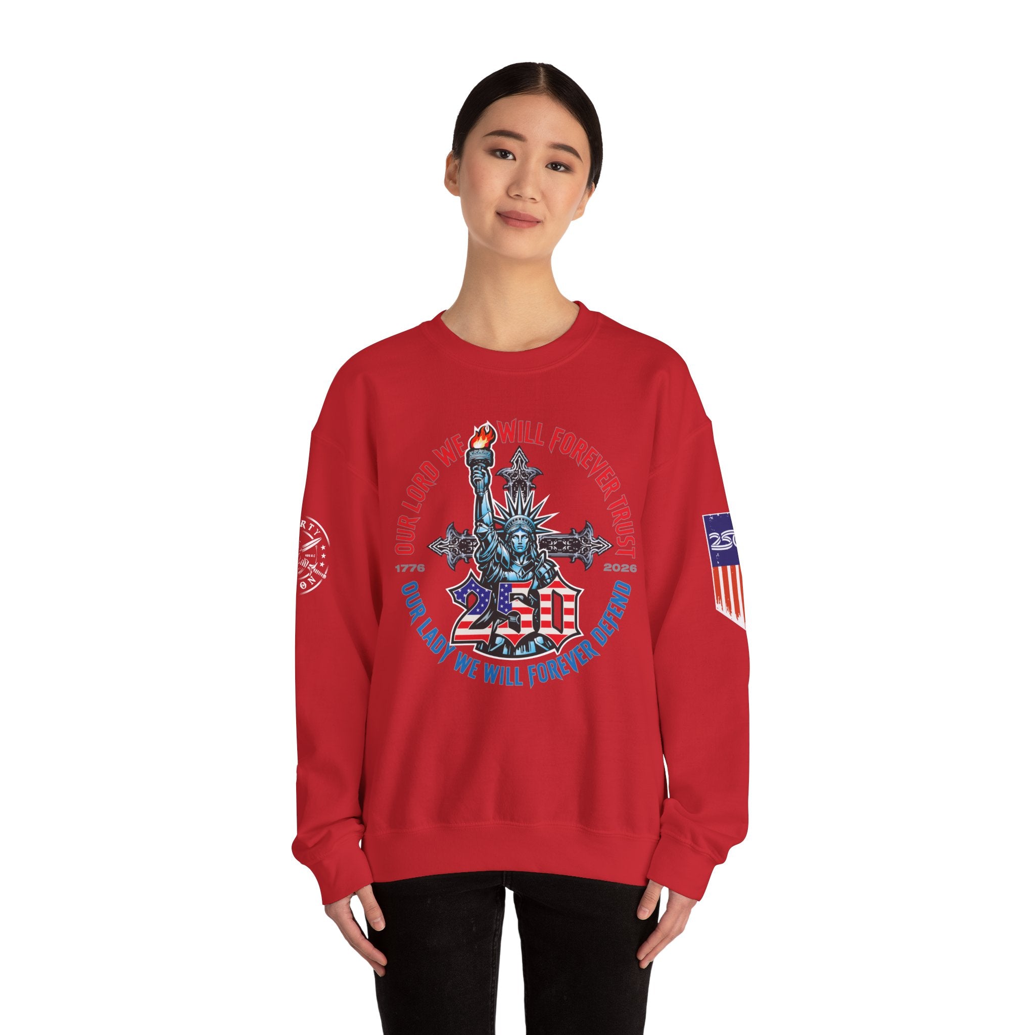 250 Liberty Cross - Crewneck Sweatshirt