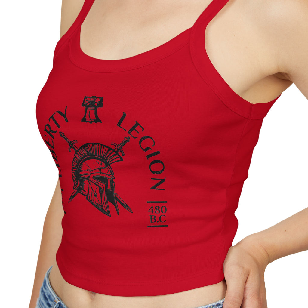 Legion - Women's Spaghetti Strap Crop Tank