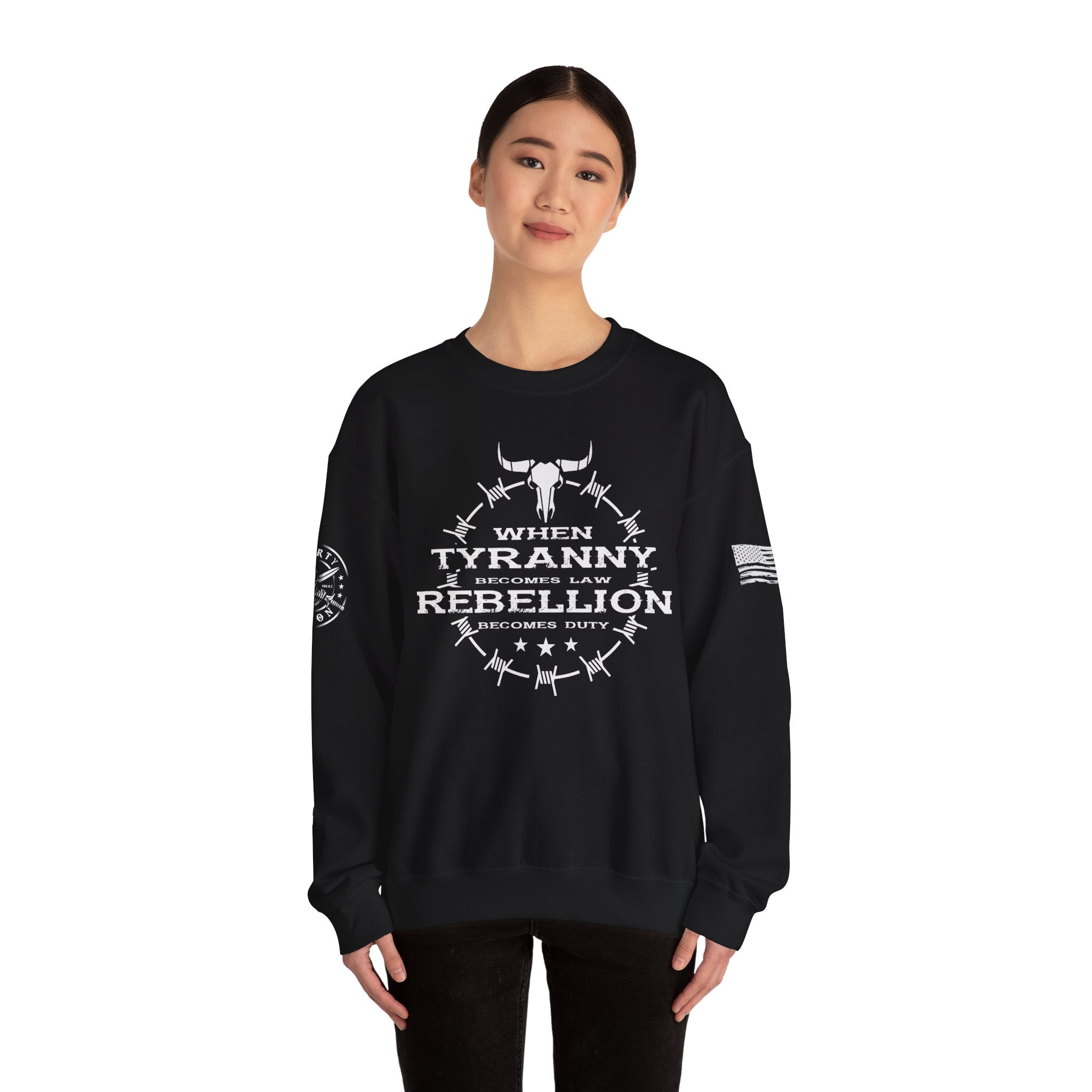 Rebellion Becomes Duty - Crewneck Sweatshirt