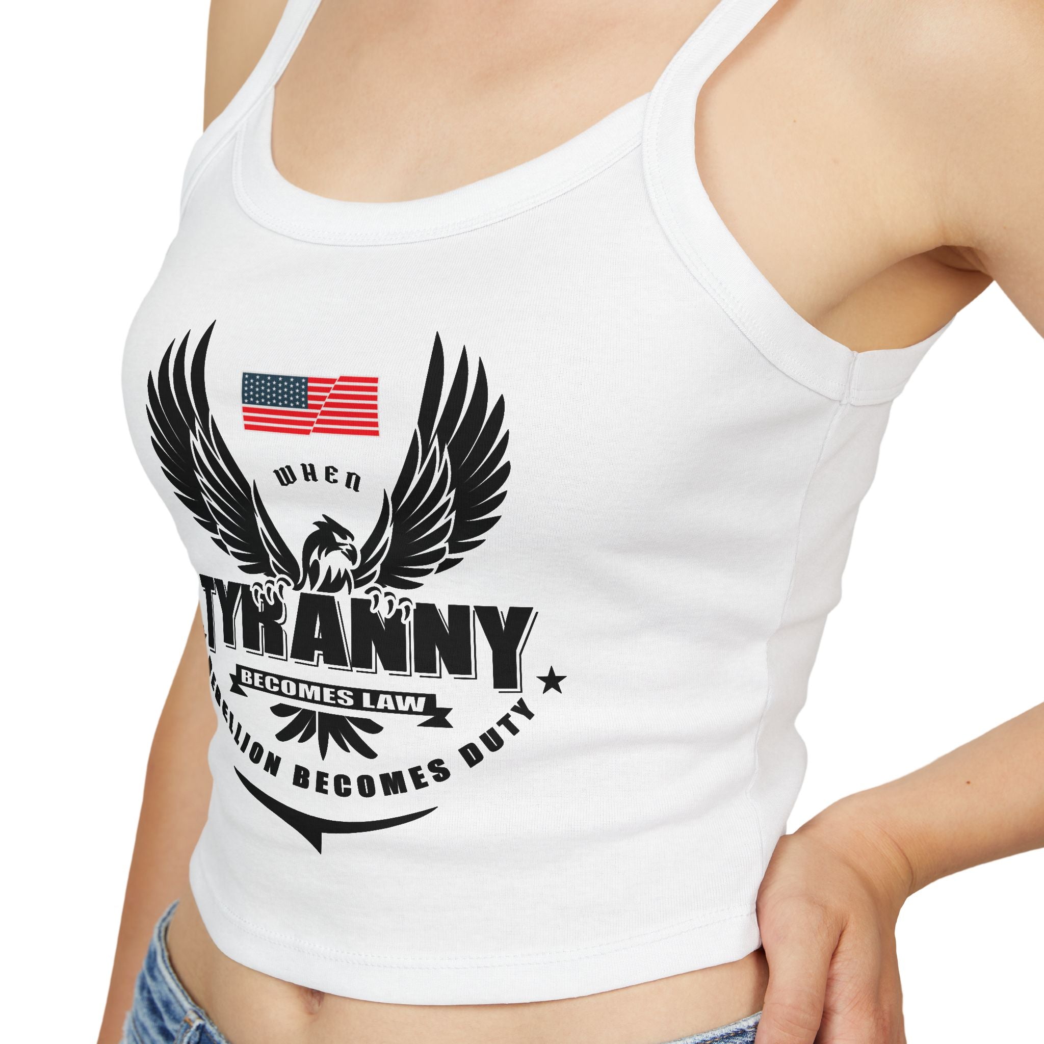 Rebellion Becomes Duty - Women's Spaghetti Strap Tank