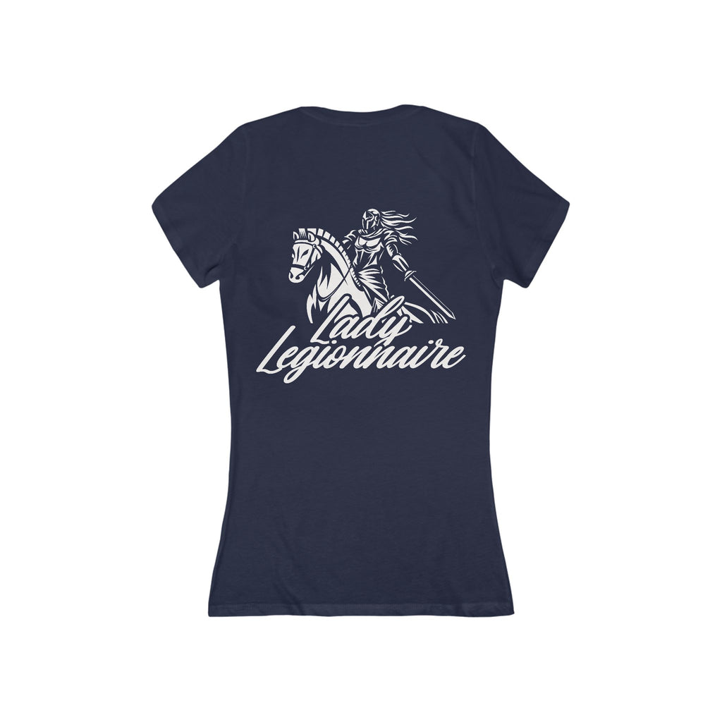 Lady Legionnaire - Women's Deep V-Neck Tee