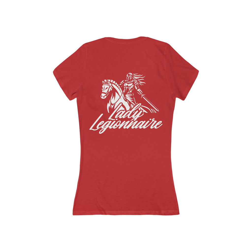 Lady Legionnaire - Women's Deep V-Neck Tee