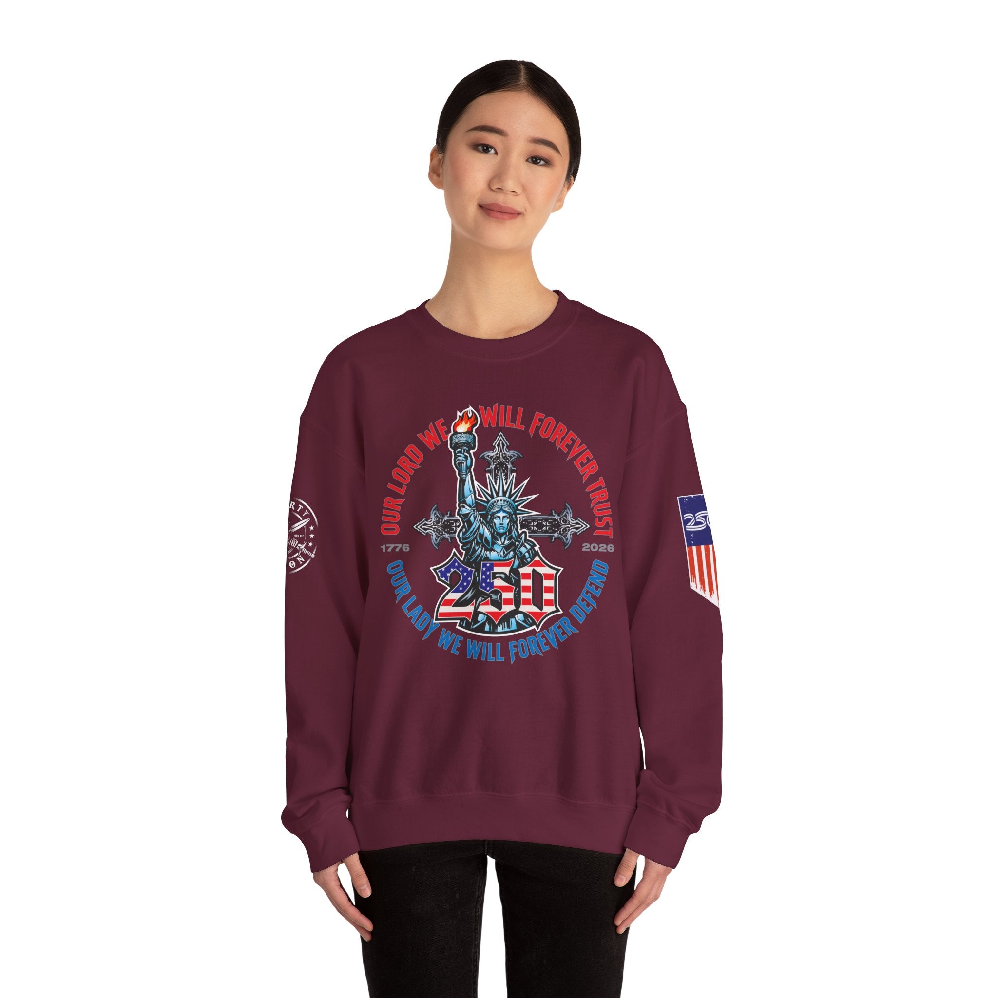 250 Liberty Cross - Crewneck Sweatshirt