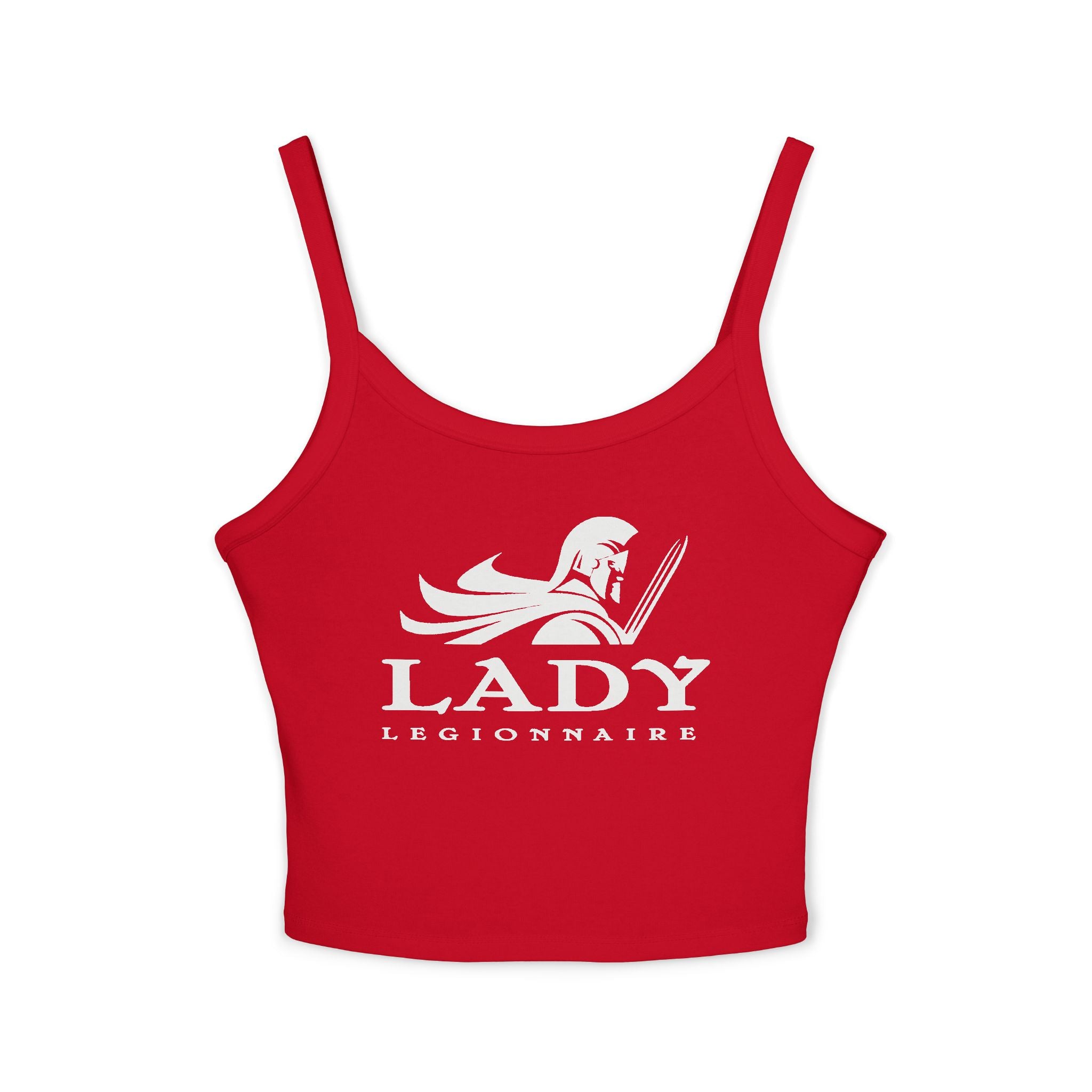 Lady Legionnaire - Women's Spaghetti Strap Crop Tank
