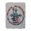 250 Liberty Cross - Sherpa Fleece Blanket