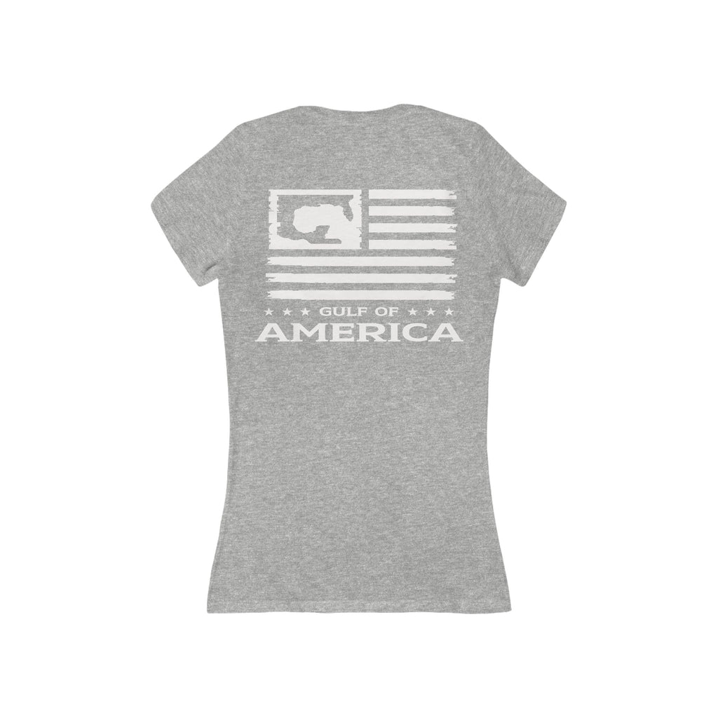 Gulf of America - Women's Deep V-Neck Tee