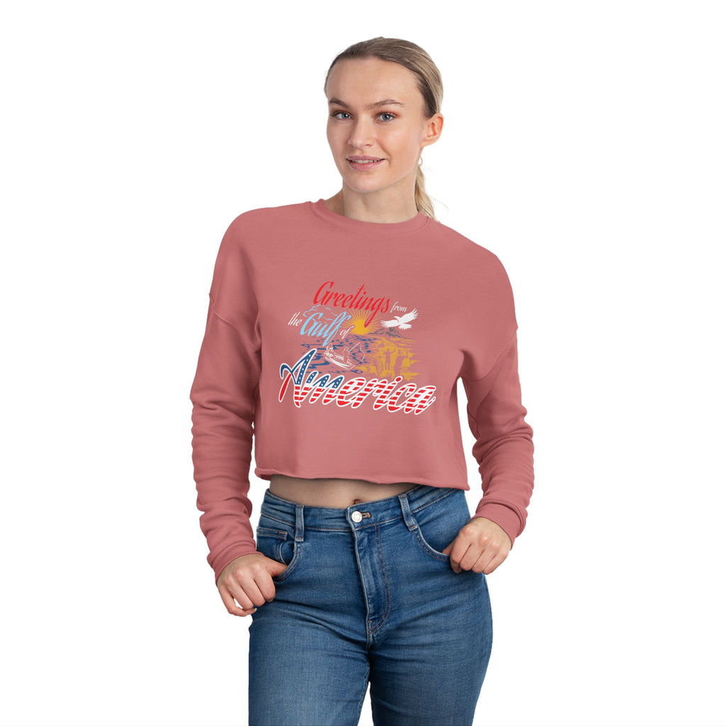 Gulf of America - Women's Crop Sweatshirt