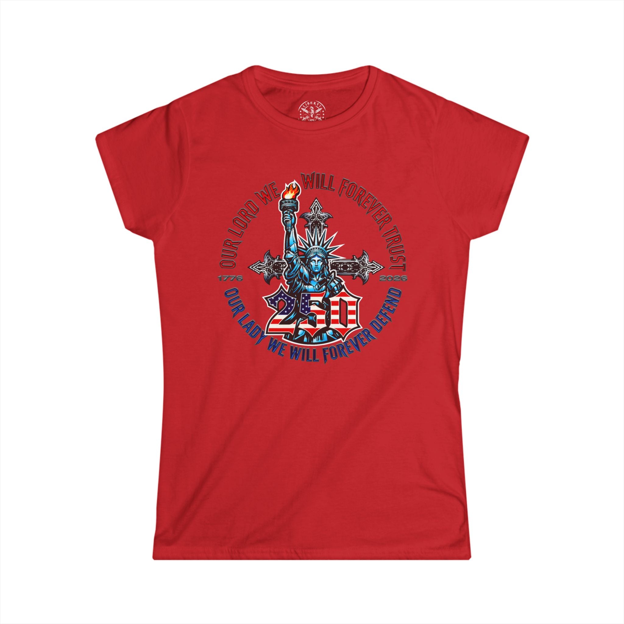 250 Liberty Cross - Women's Soft Tee