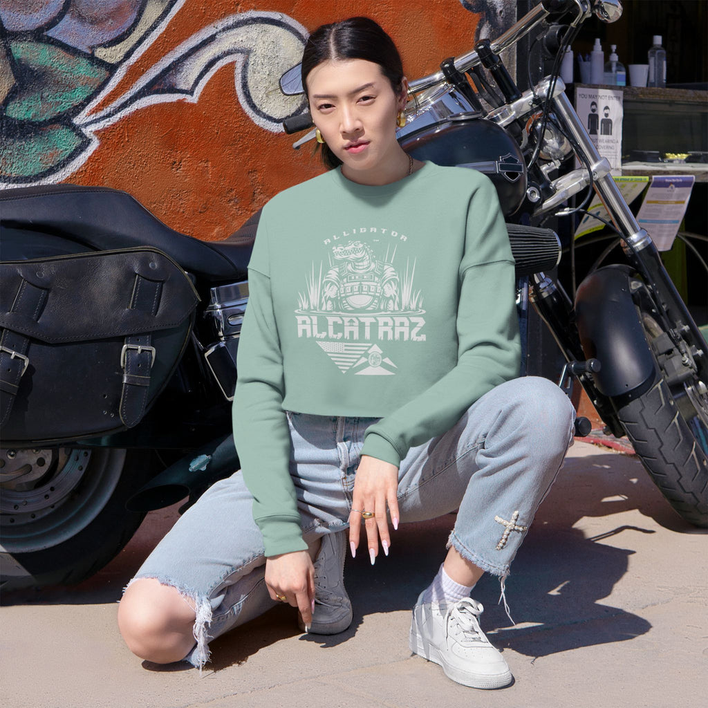 Alligator Alcatraz - Women's Crop Sweatshirt