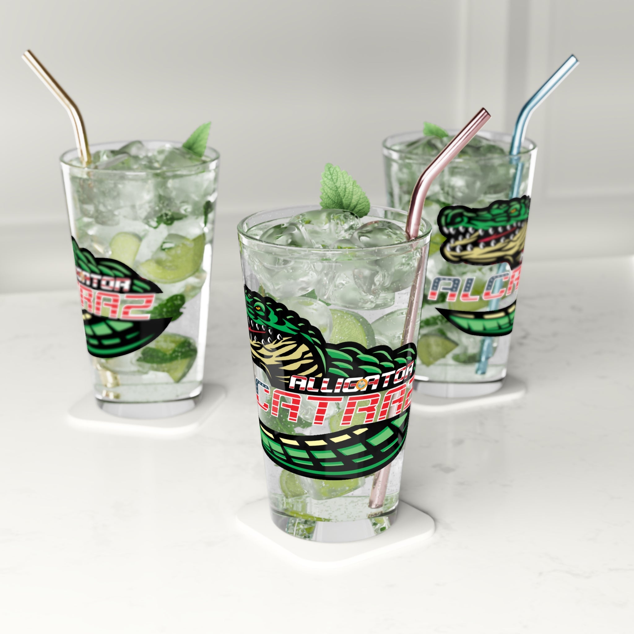 Alligator Alcatraz - Pint Glass