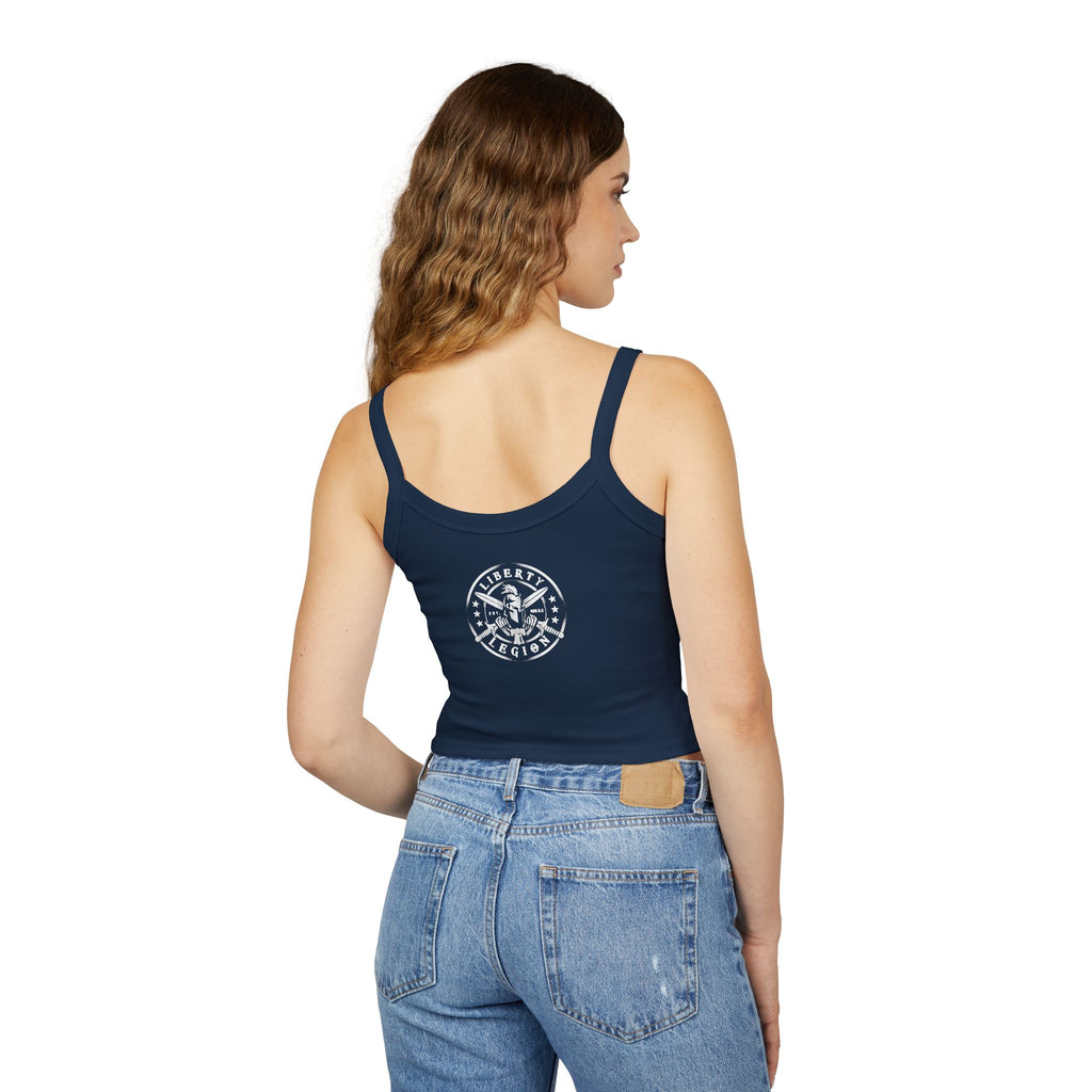 Gulf of America - Women's Spaghetti Strap Crop Tank