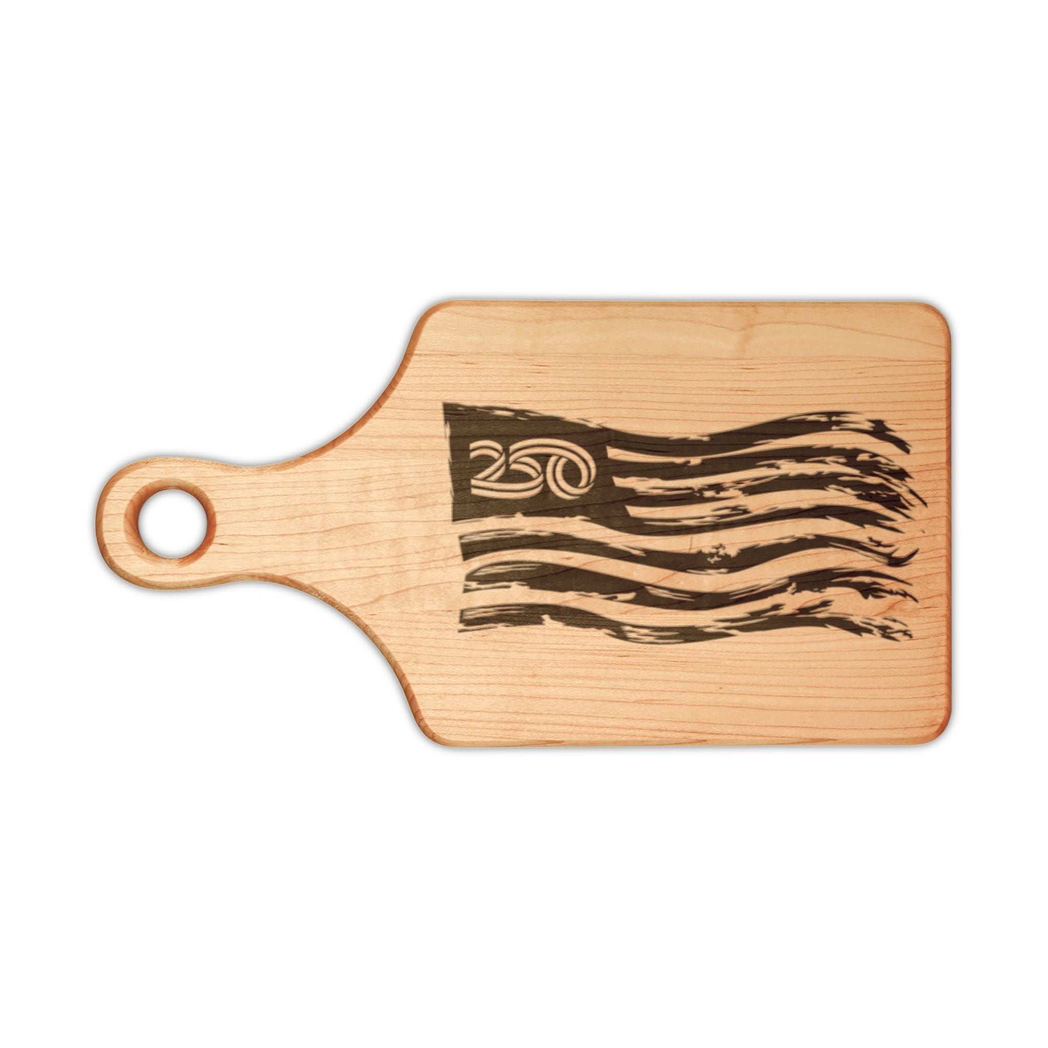 250 Flag - Wooden Cutting Board