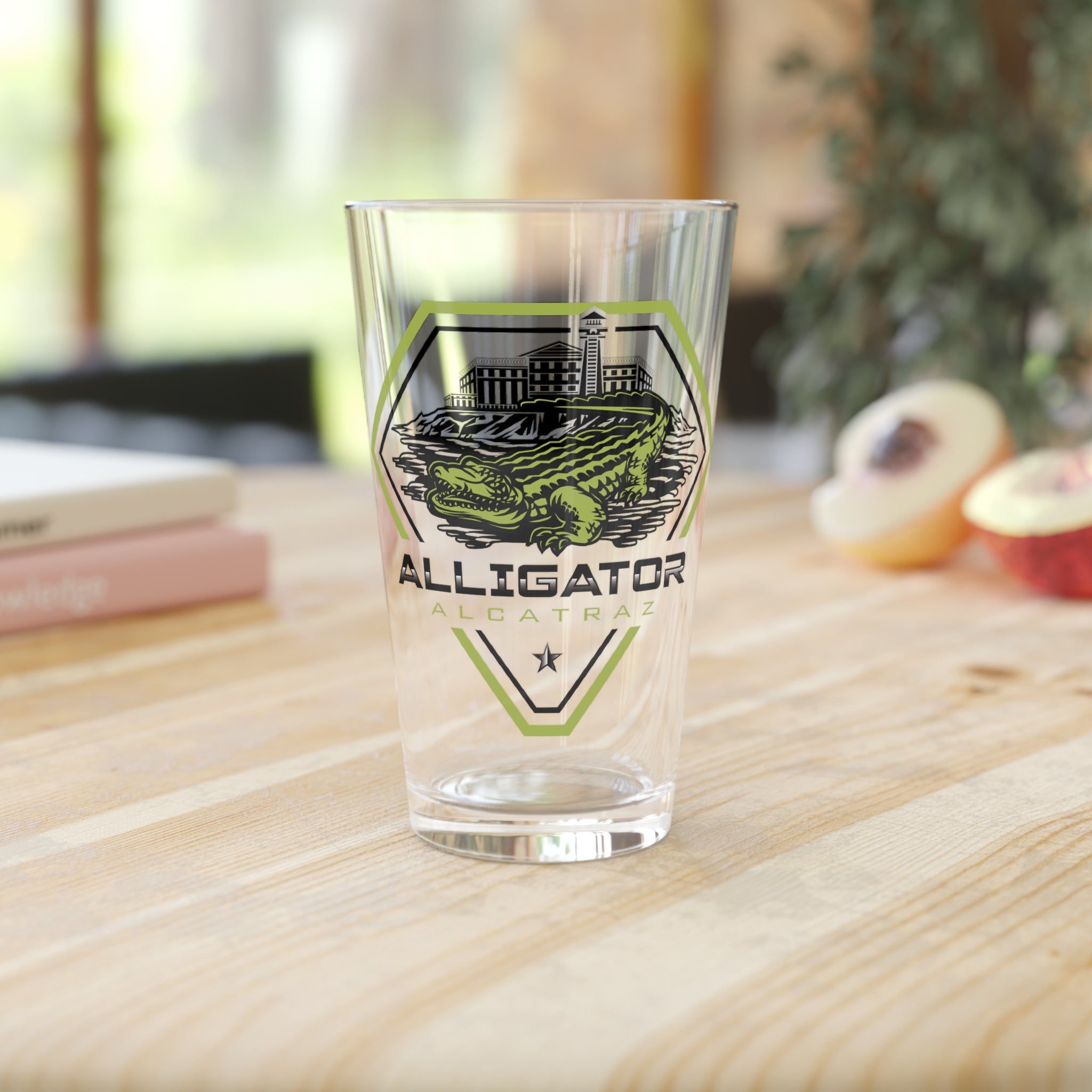 Alligator Alcatraz - Pint Glass
