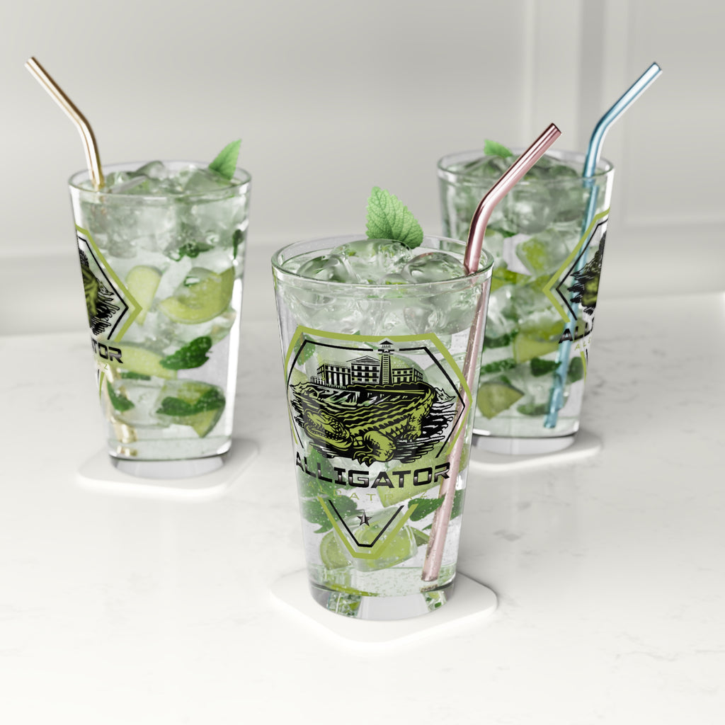 Alligator Alcatraz - Pint Glass