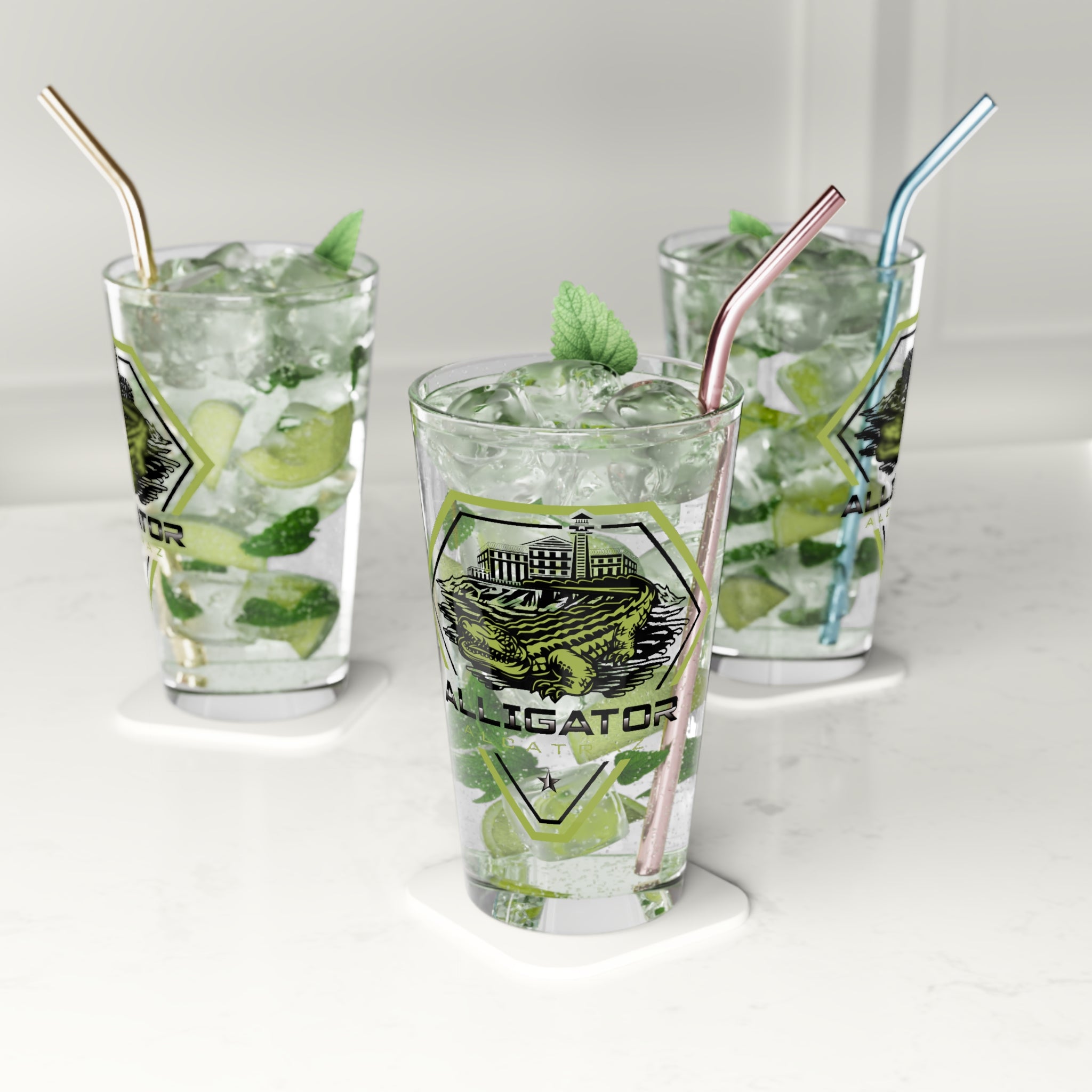 Alligator Alcatraz - Pint Glass